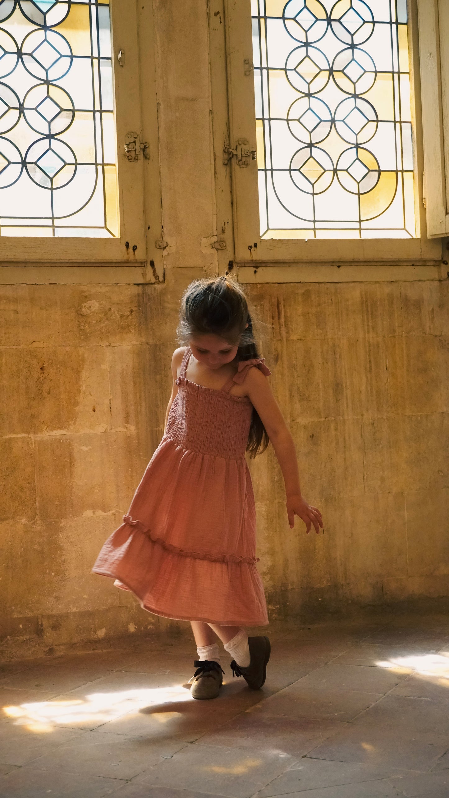 The Smocked Meadow Dress - Organic Cotton