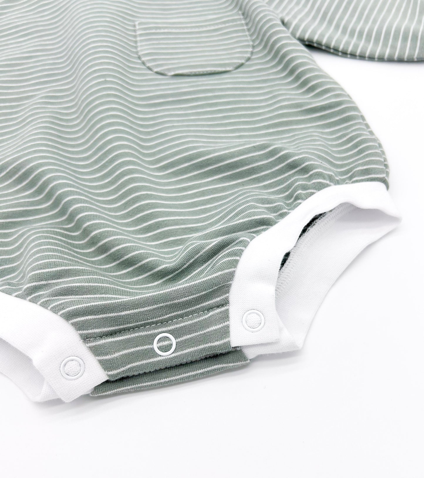 Everyday Stripe Romper - Organic Cotton
