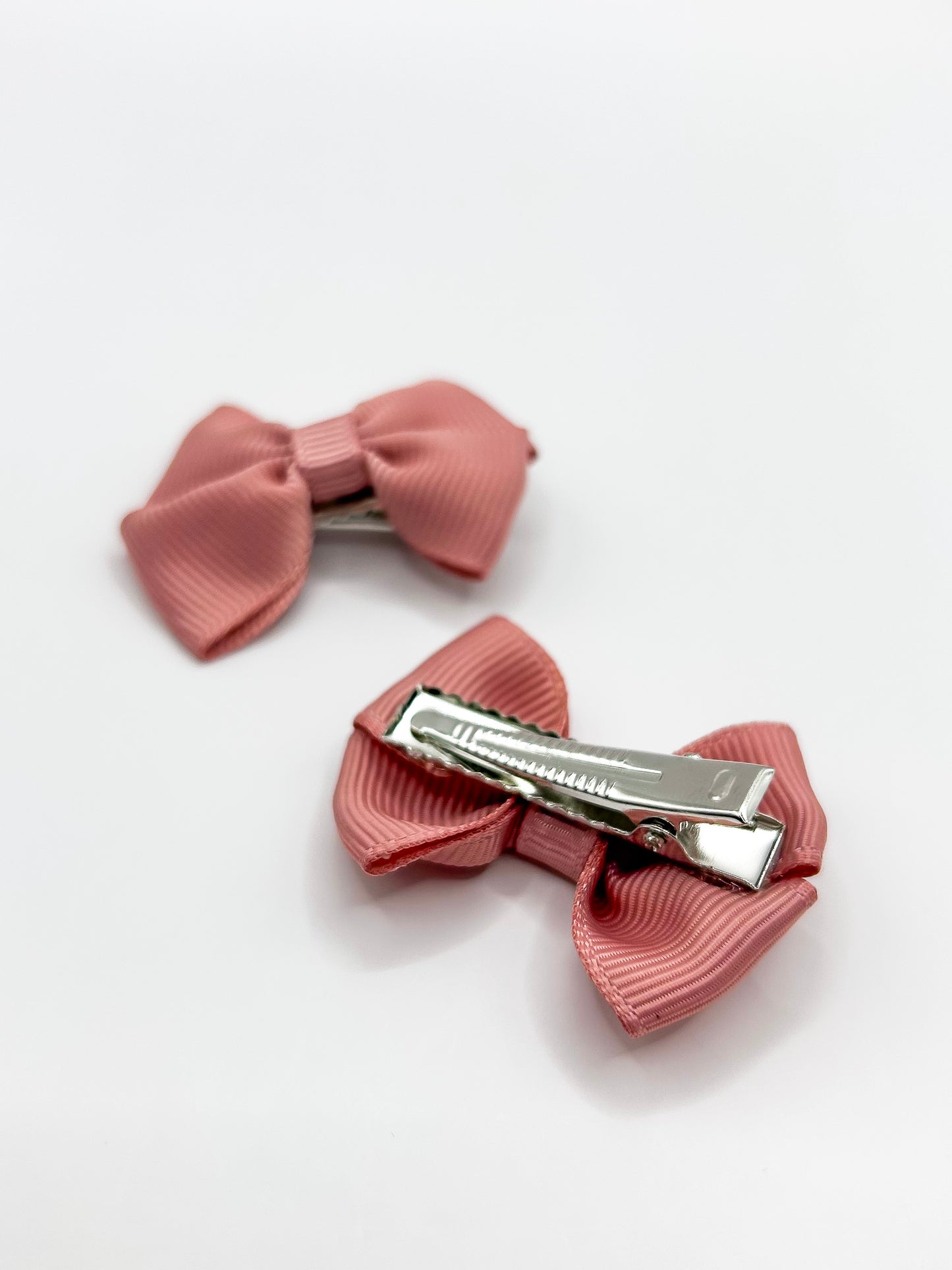 Small Double Bow Clips
