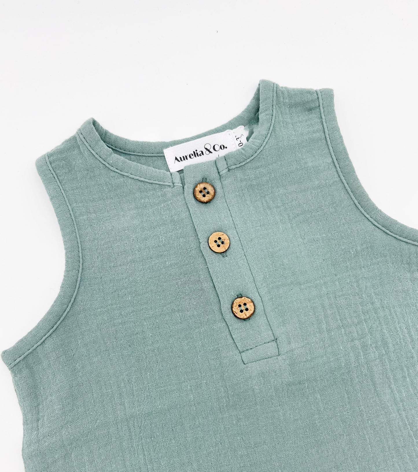 The Mateo Romper - Organic Cotton