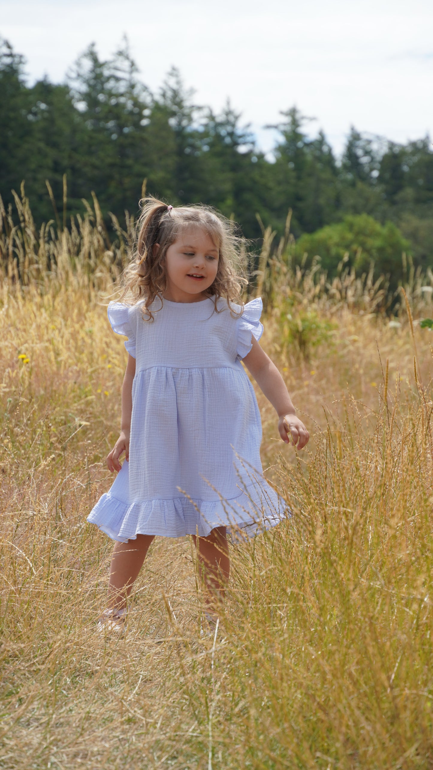 The Meadow Dress Short Sleeve - Organic Cotton