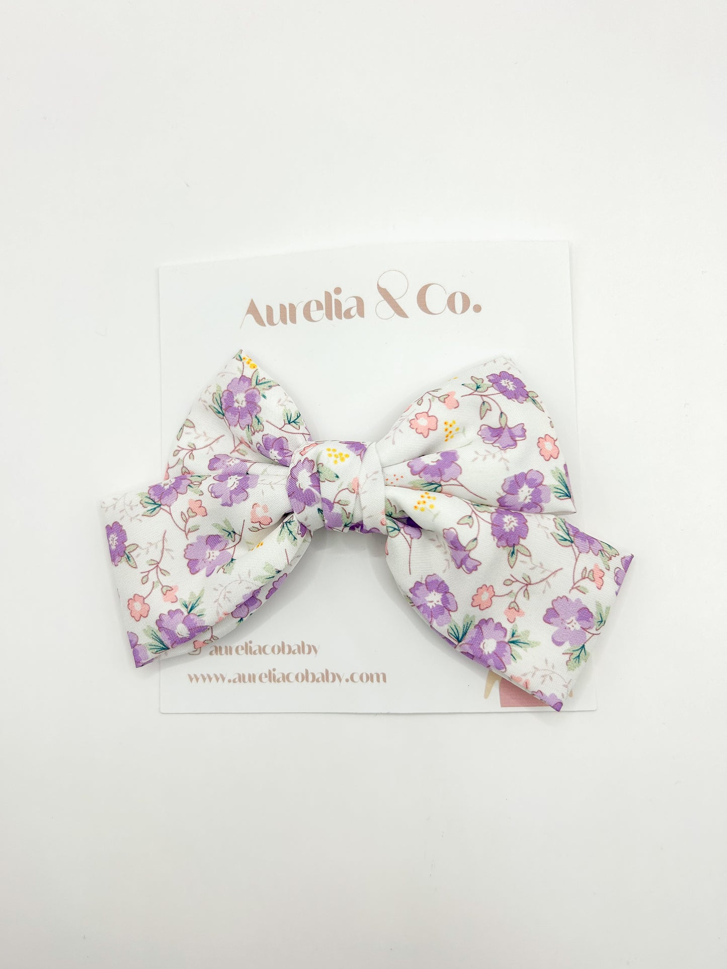 Purple Medium Bows