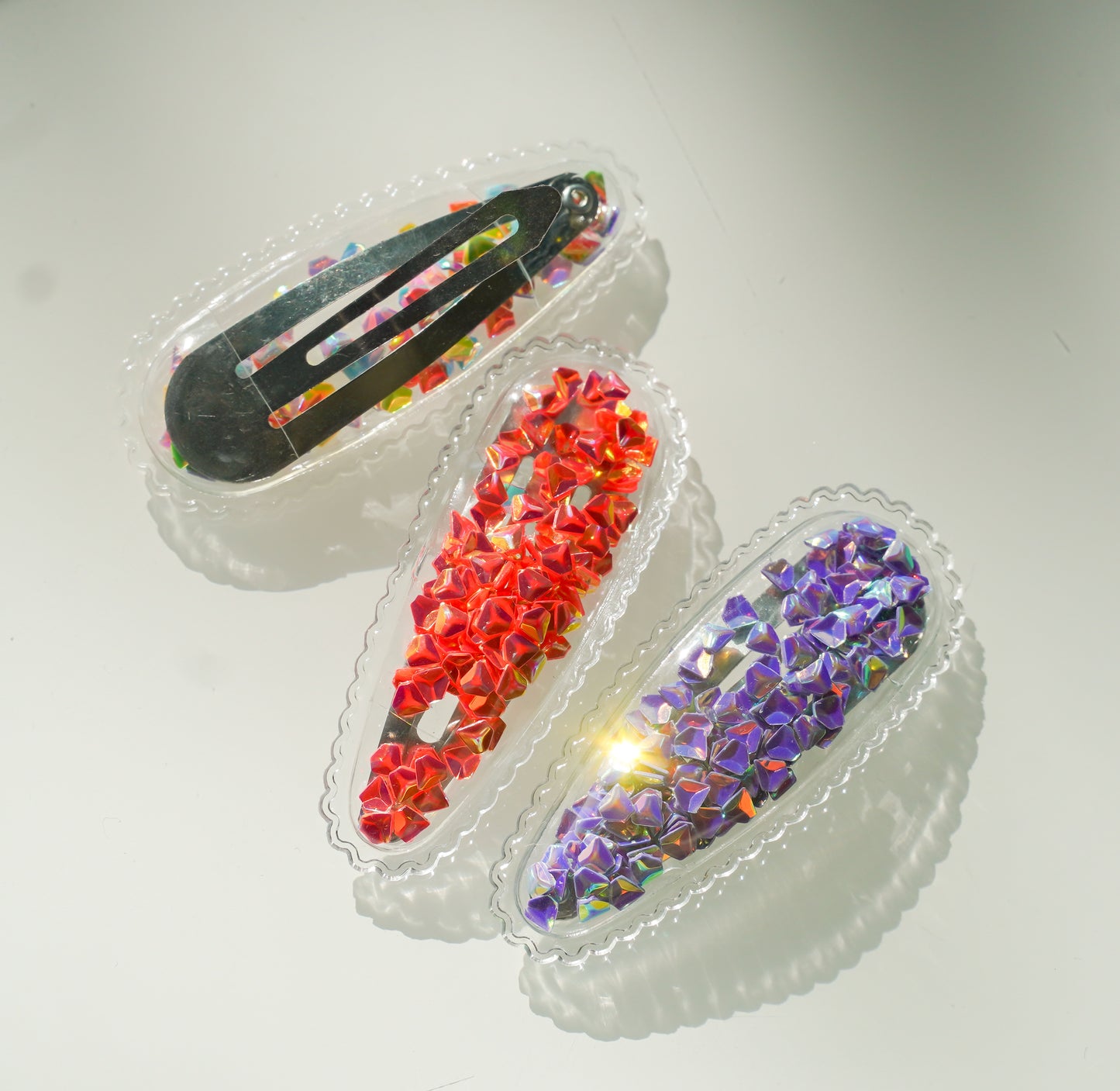 Skinny Glitter Clip