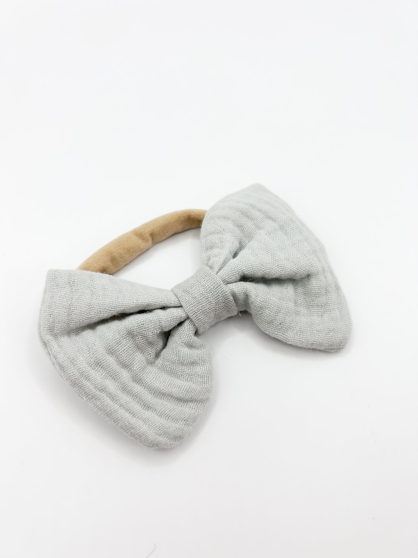 Muslin Bow Headbands