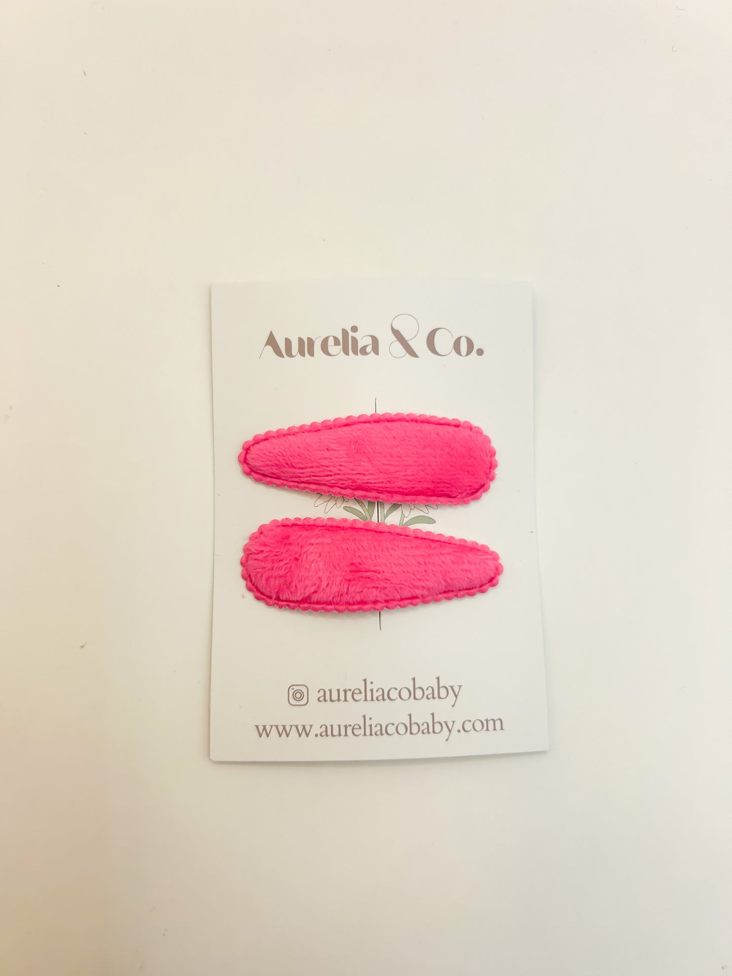 Plush Touch Barrettes