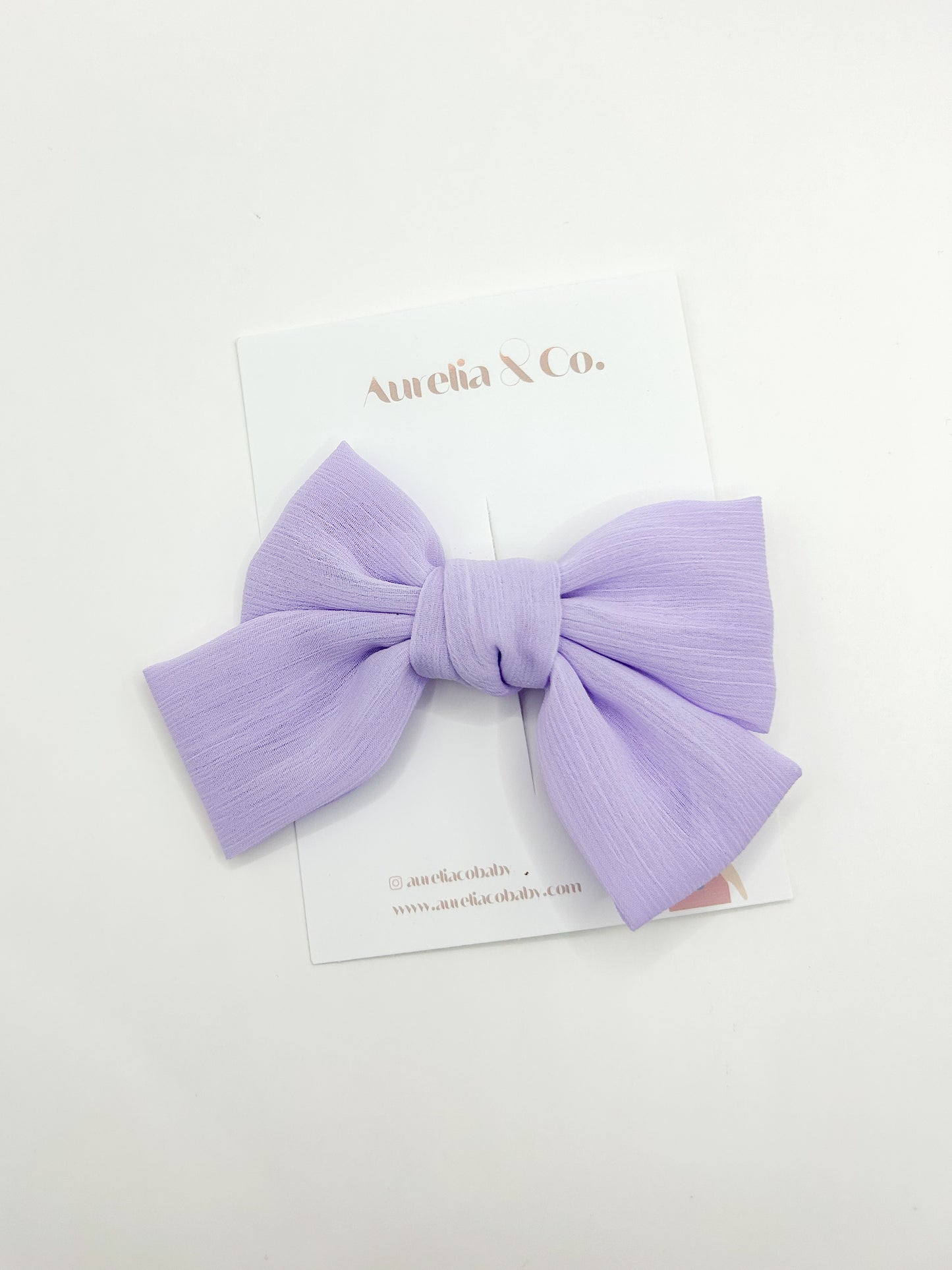 Purple Medium Bows