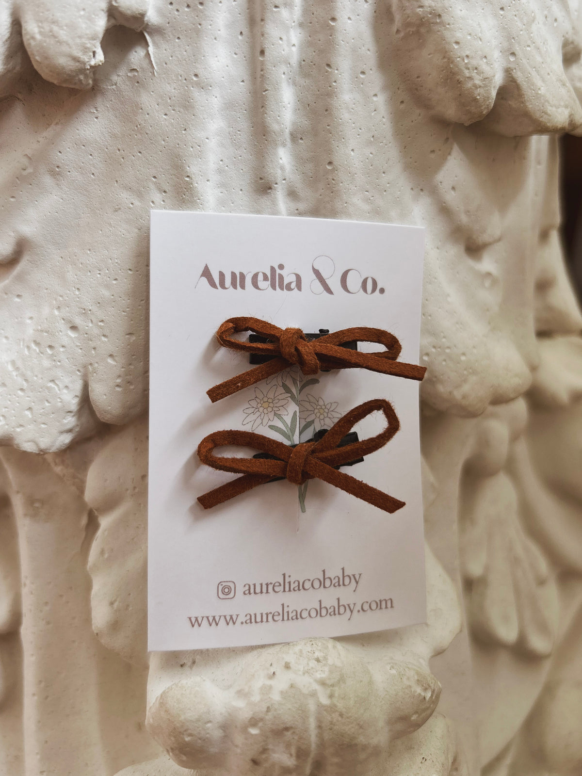 Simple Leather Bow
