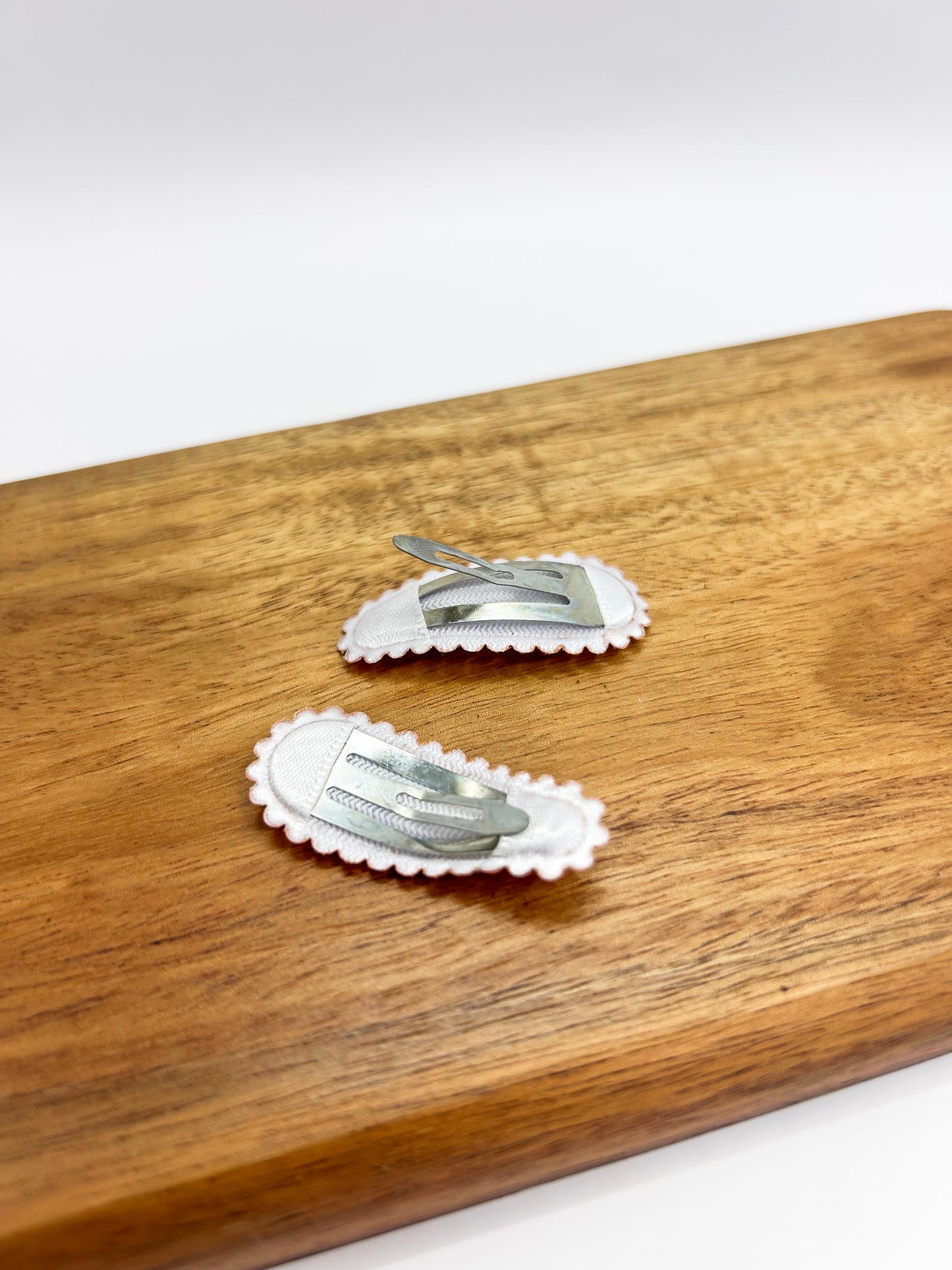 Embroidered Mini Barrettes