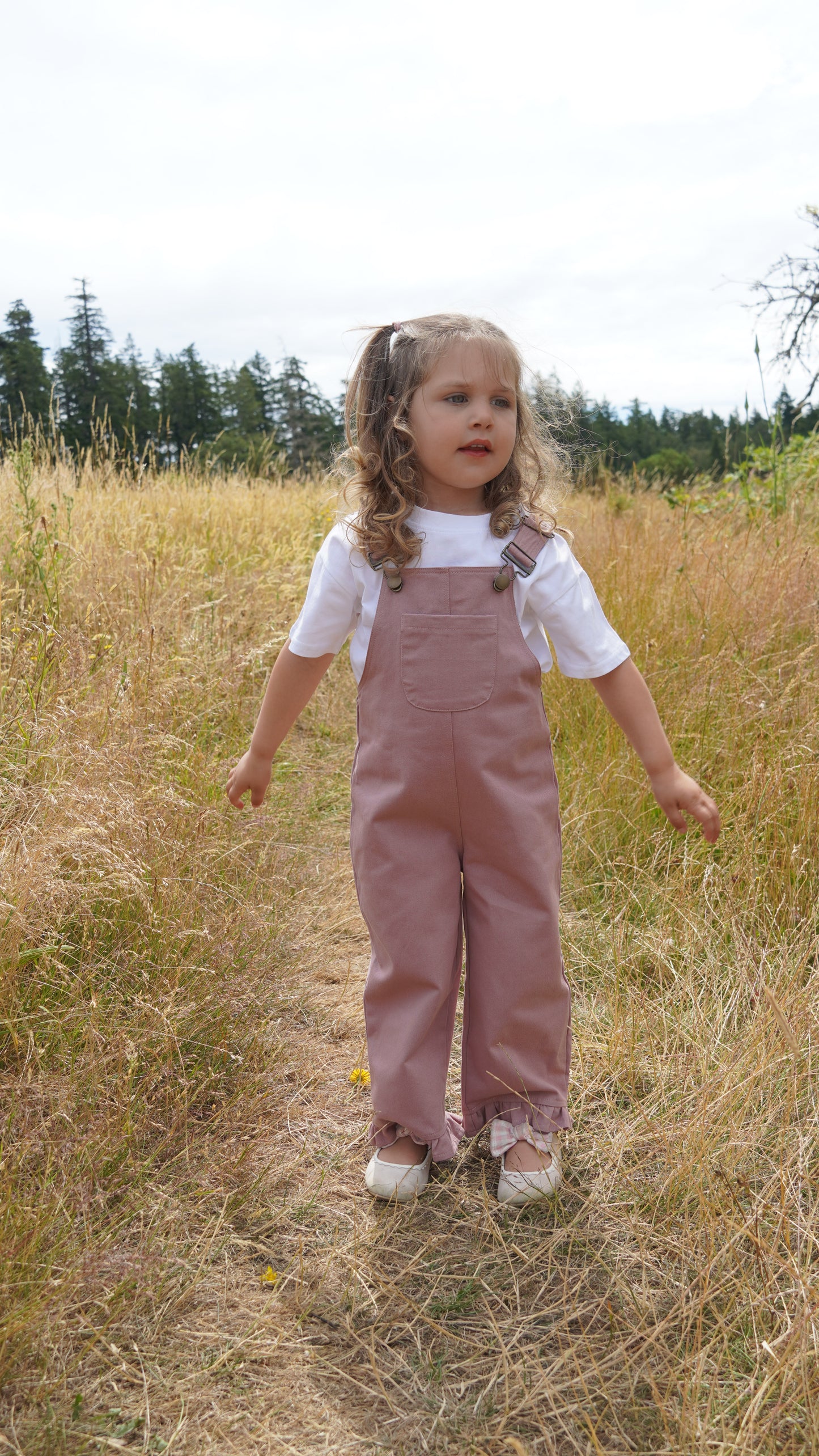 Rosalie Ruffle Overalls