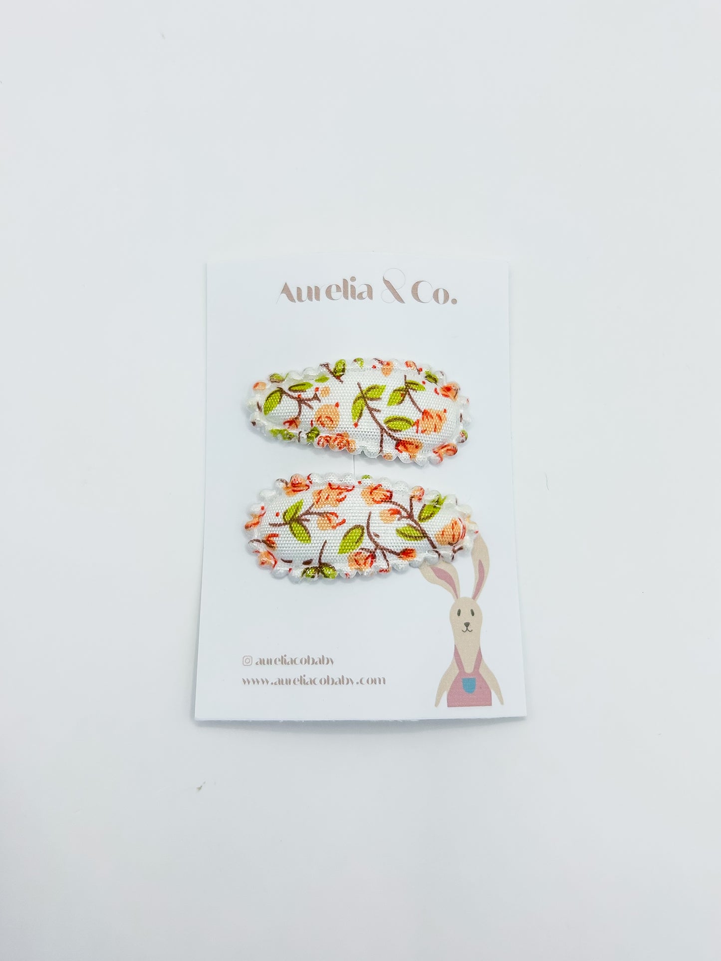 Mini Floral Barrettes