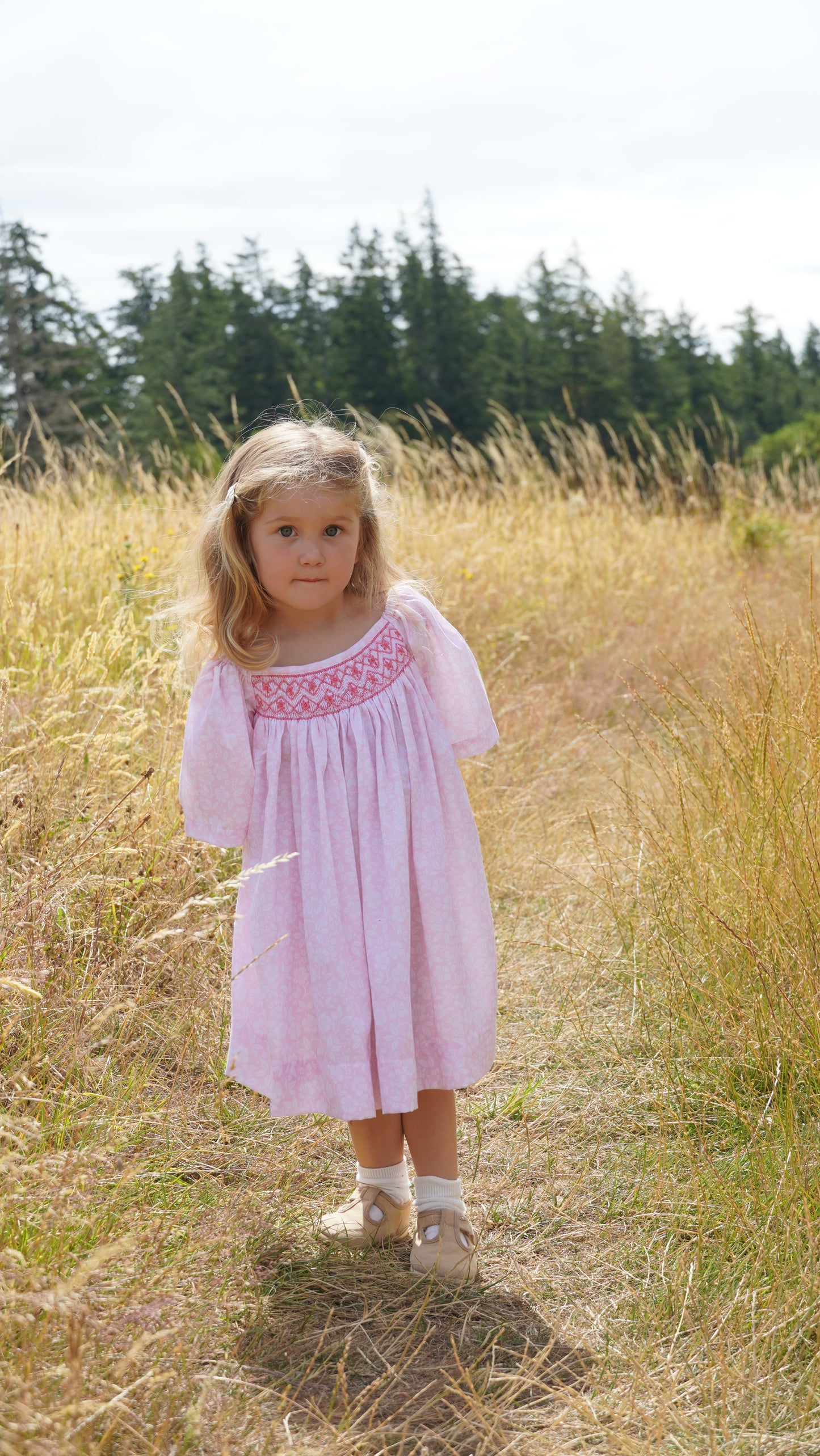 Isla Smocked Babydoll Dress