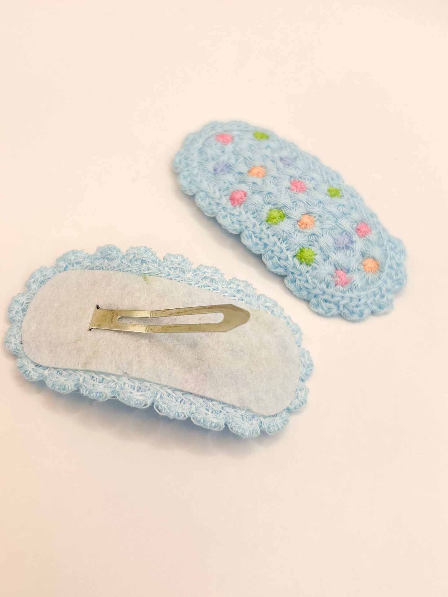 Handcrafted Crochet Hair Barrettes