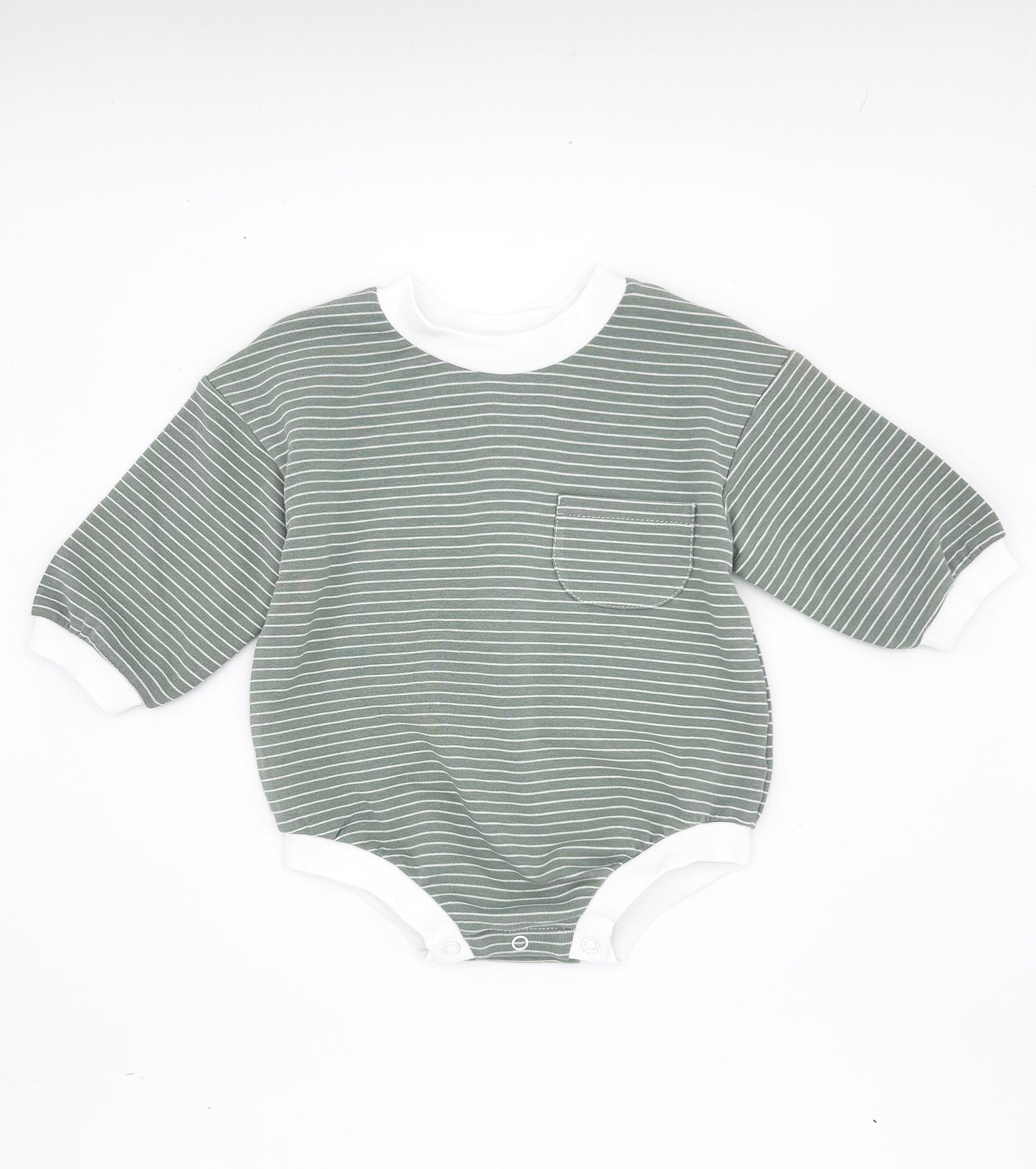 Everyday Stripe Romper - Organic Cotton