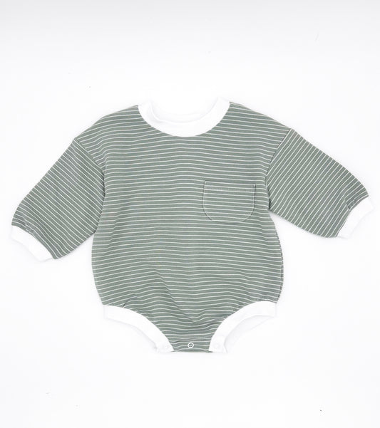 Everyday Stripe Romper - Organic Cotton