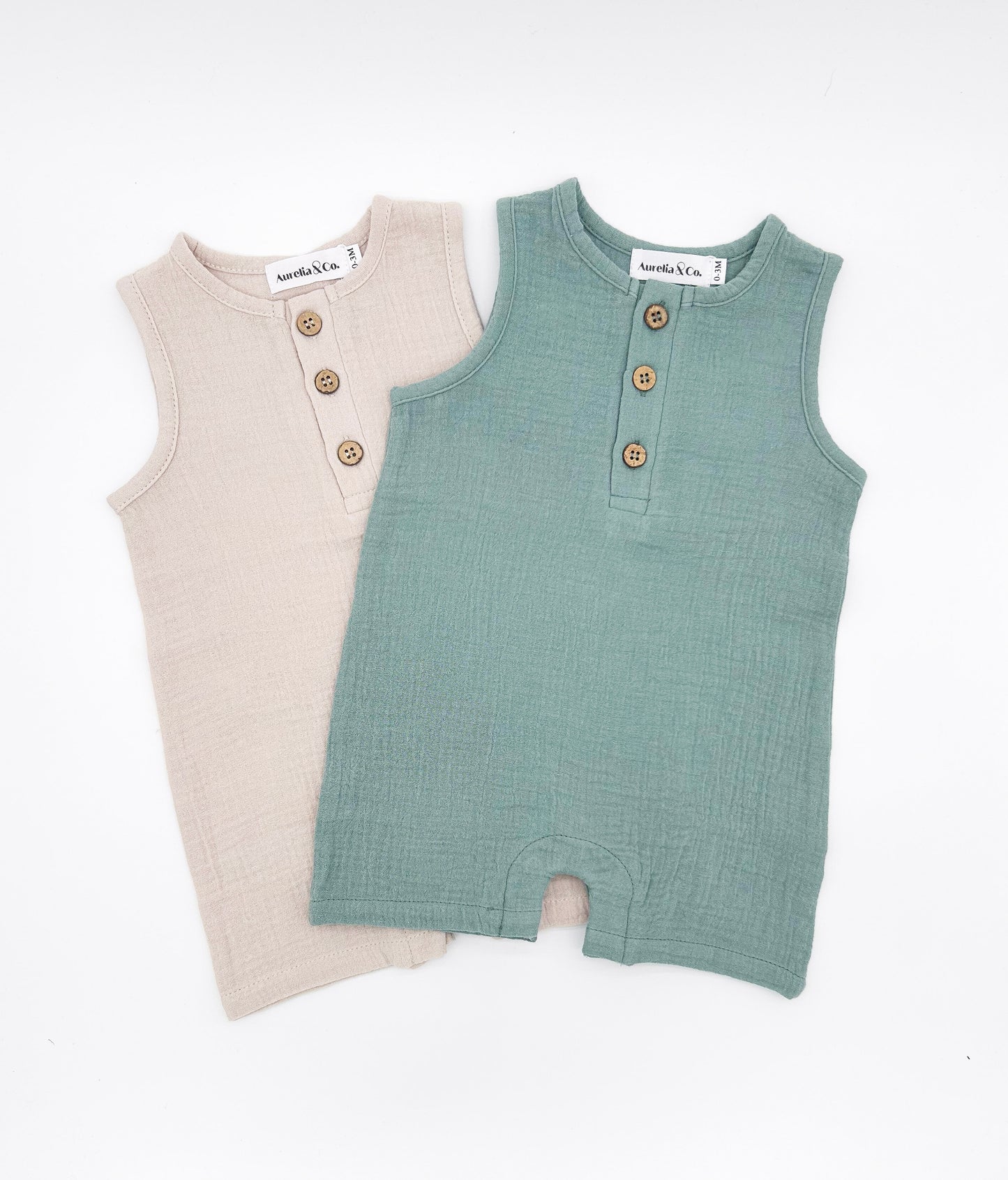 The Mateo Romper - Organic Cotton