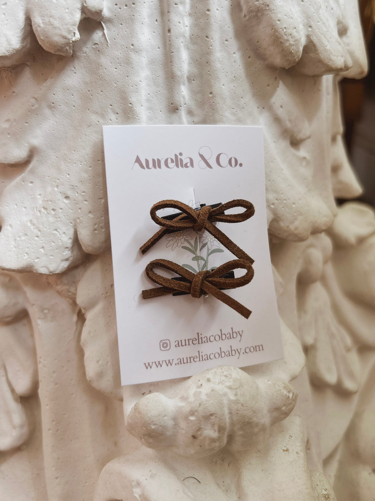 Simple Leather Bow