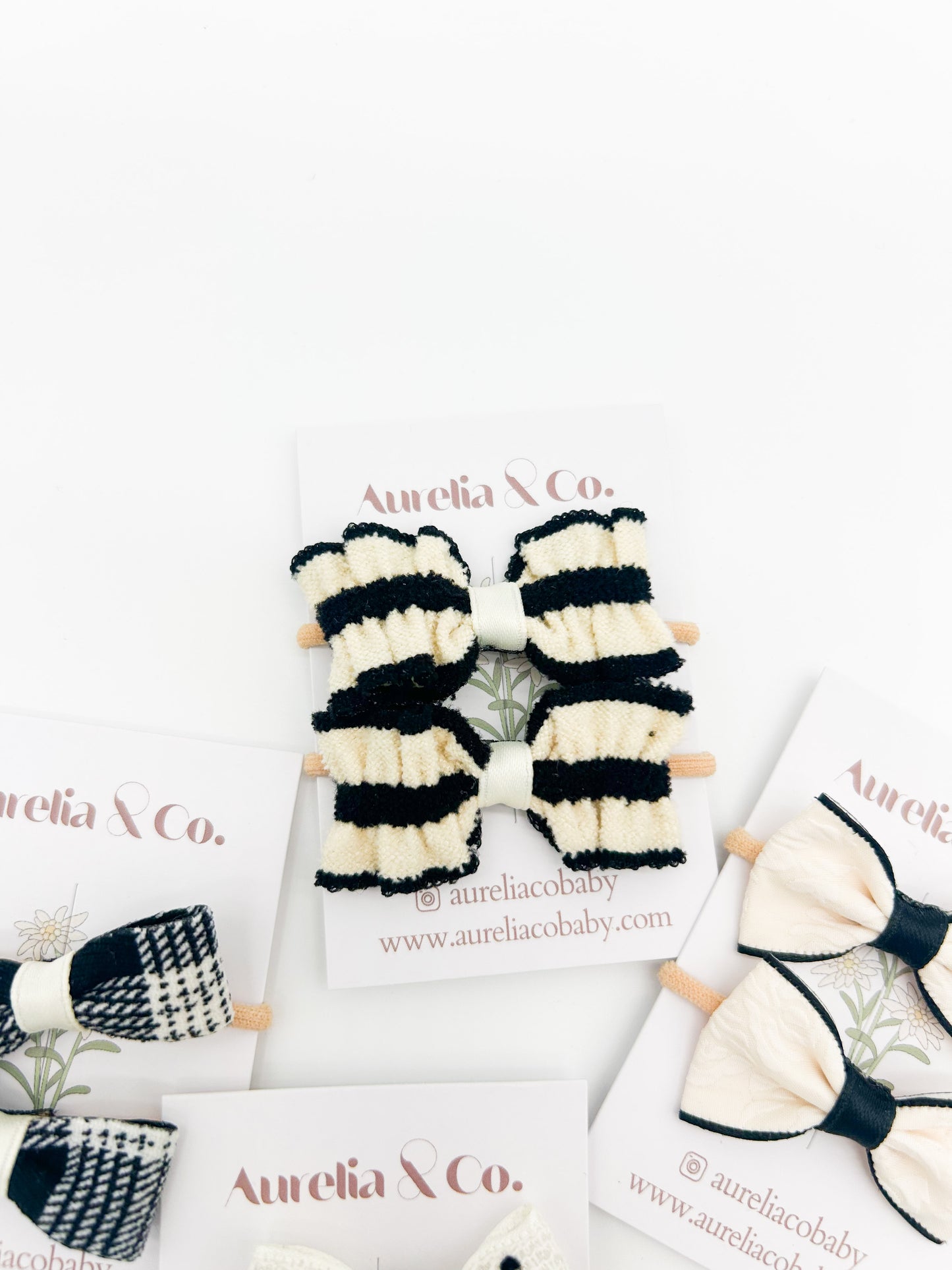 Mini Hair Tie Bows