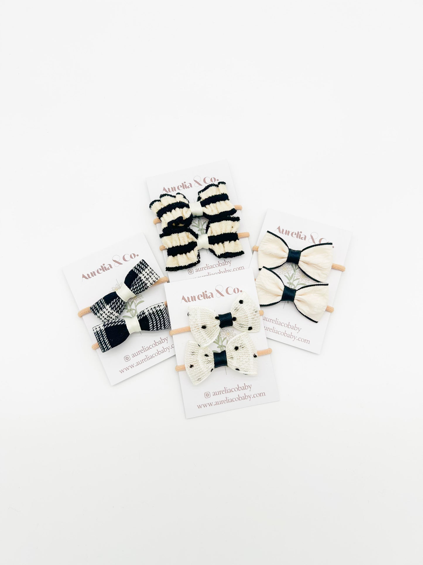 Mini Hair Tie Bows