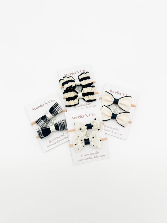 Mini Hair Tie Bows