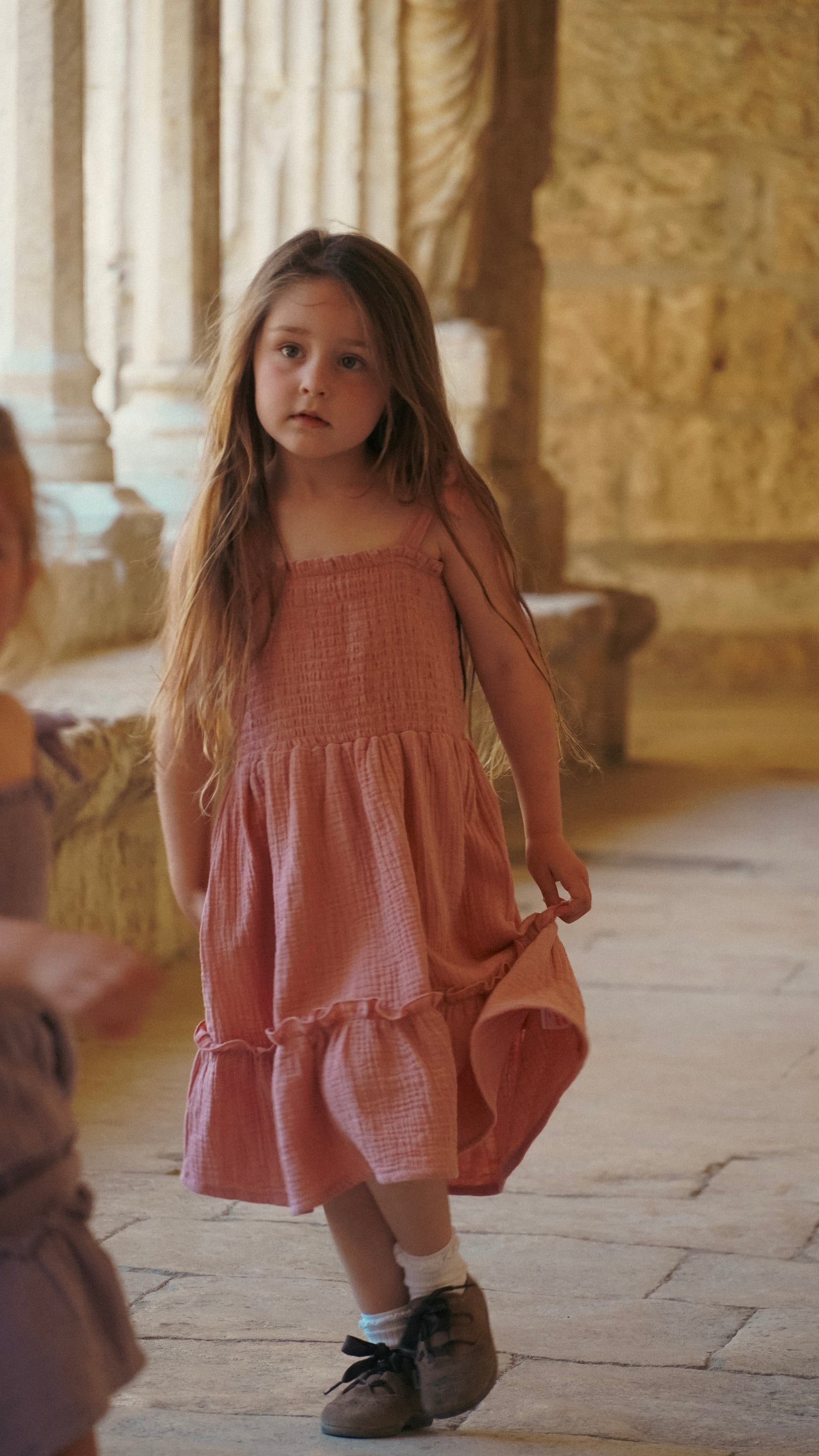 The Smocked Meadow Dress - Organic Cotton