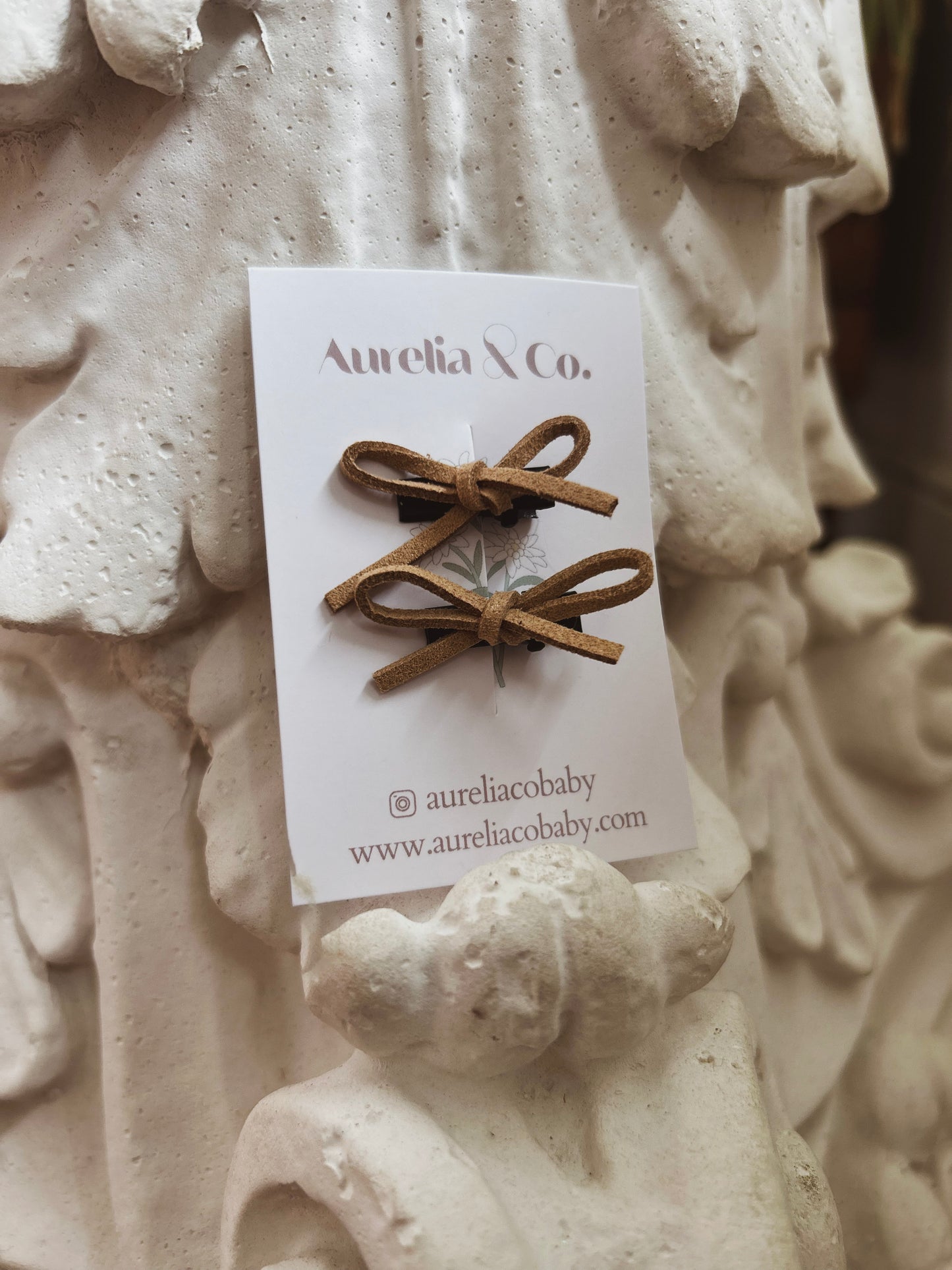 Simple Leather Bow