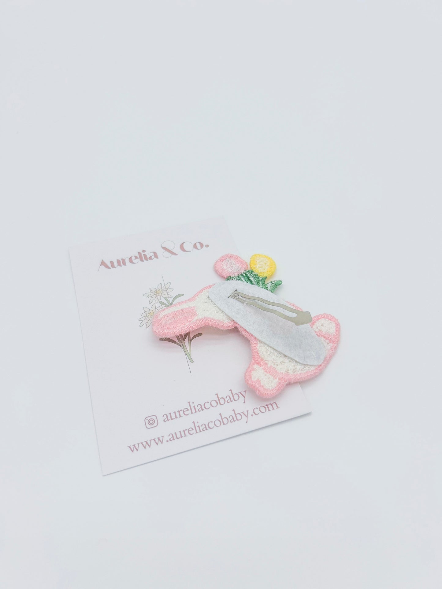 Easter Rabbit Barrette