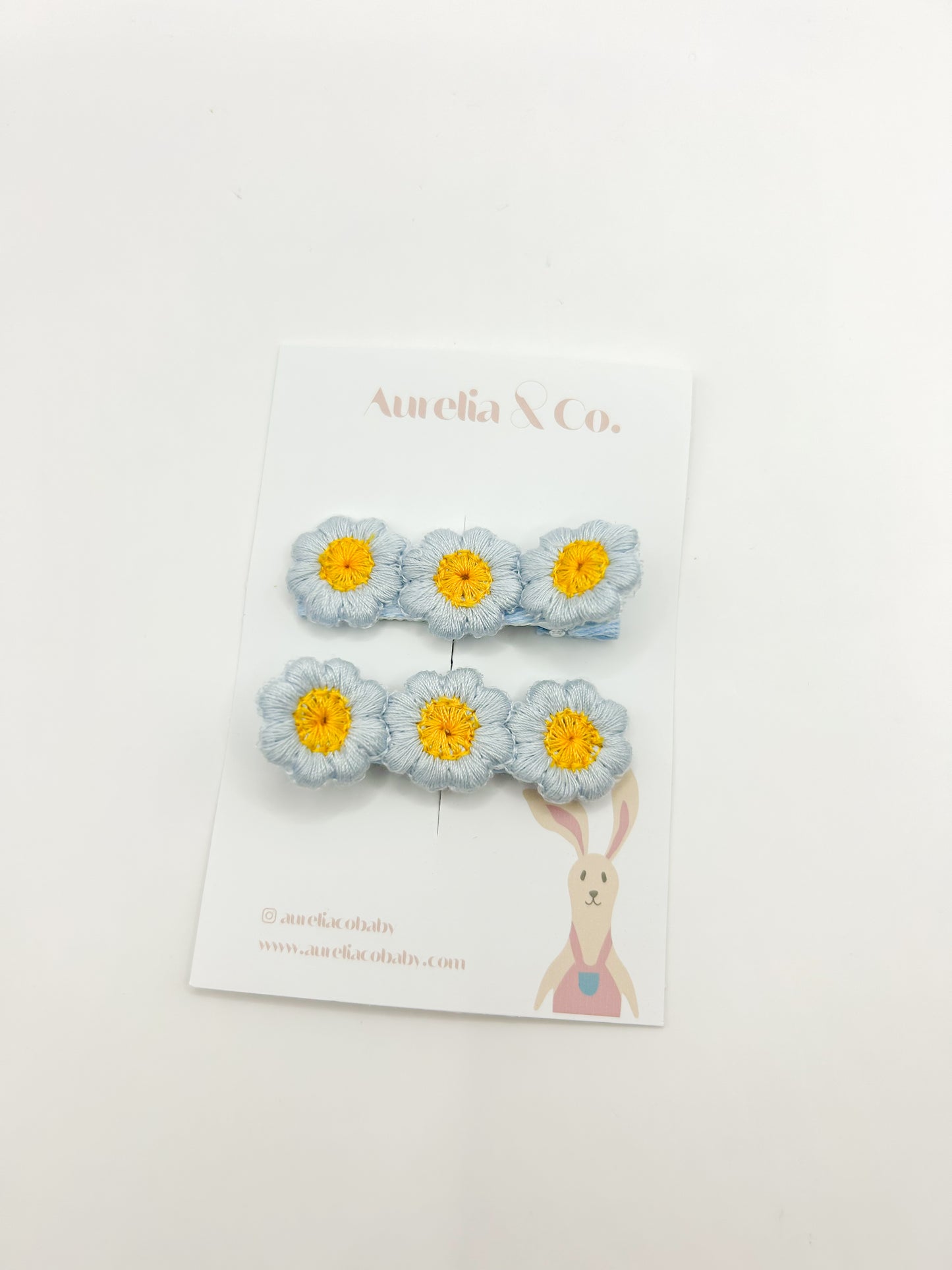 Flower Trio Clips