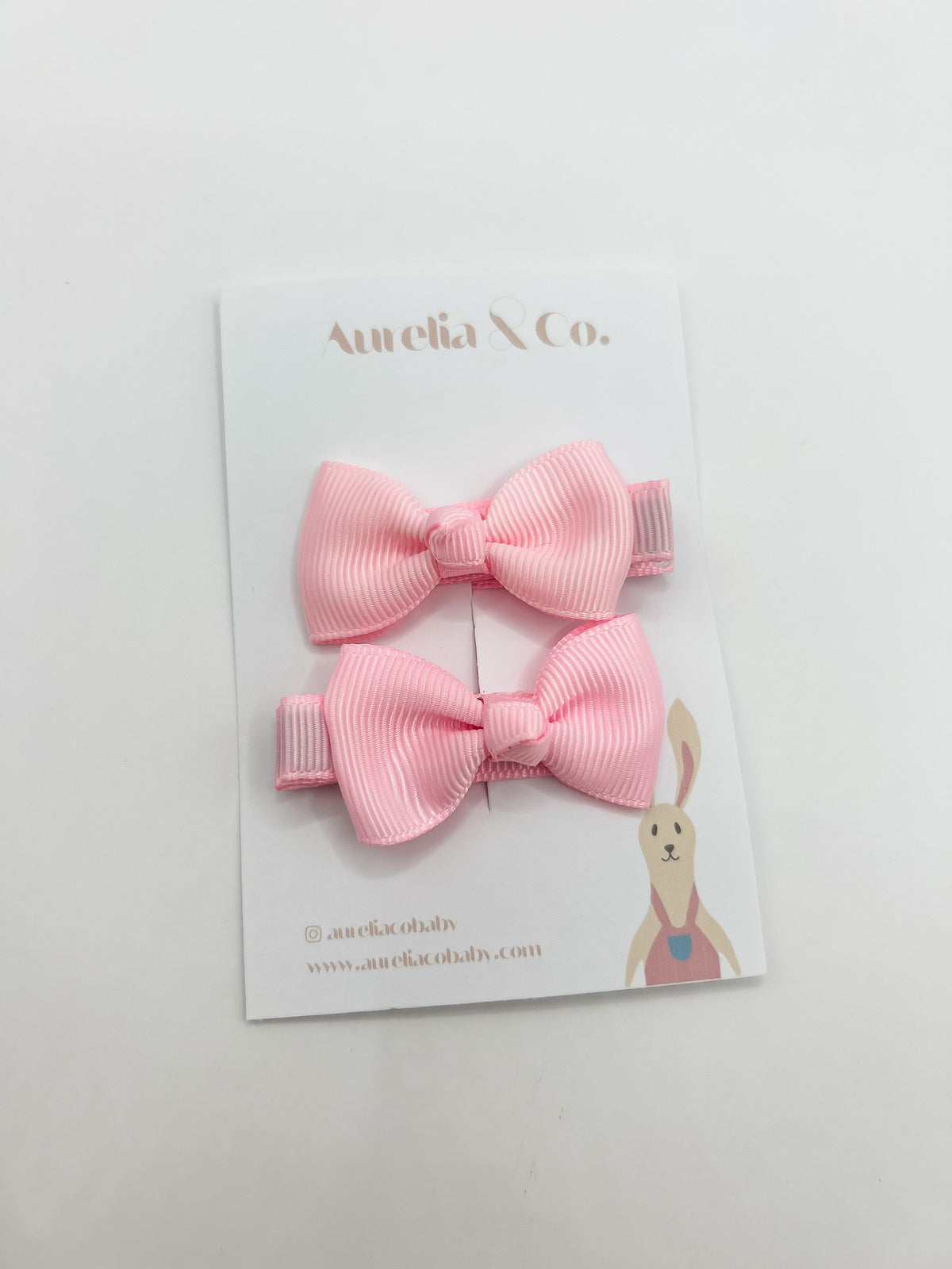 Lined Bow Clips