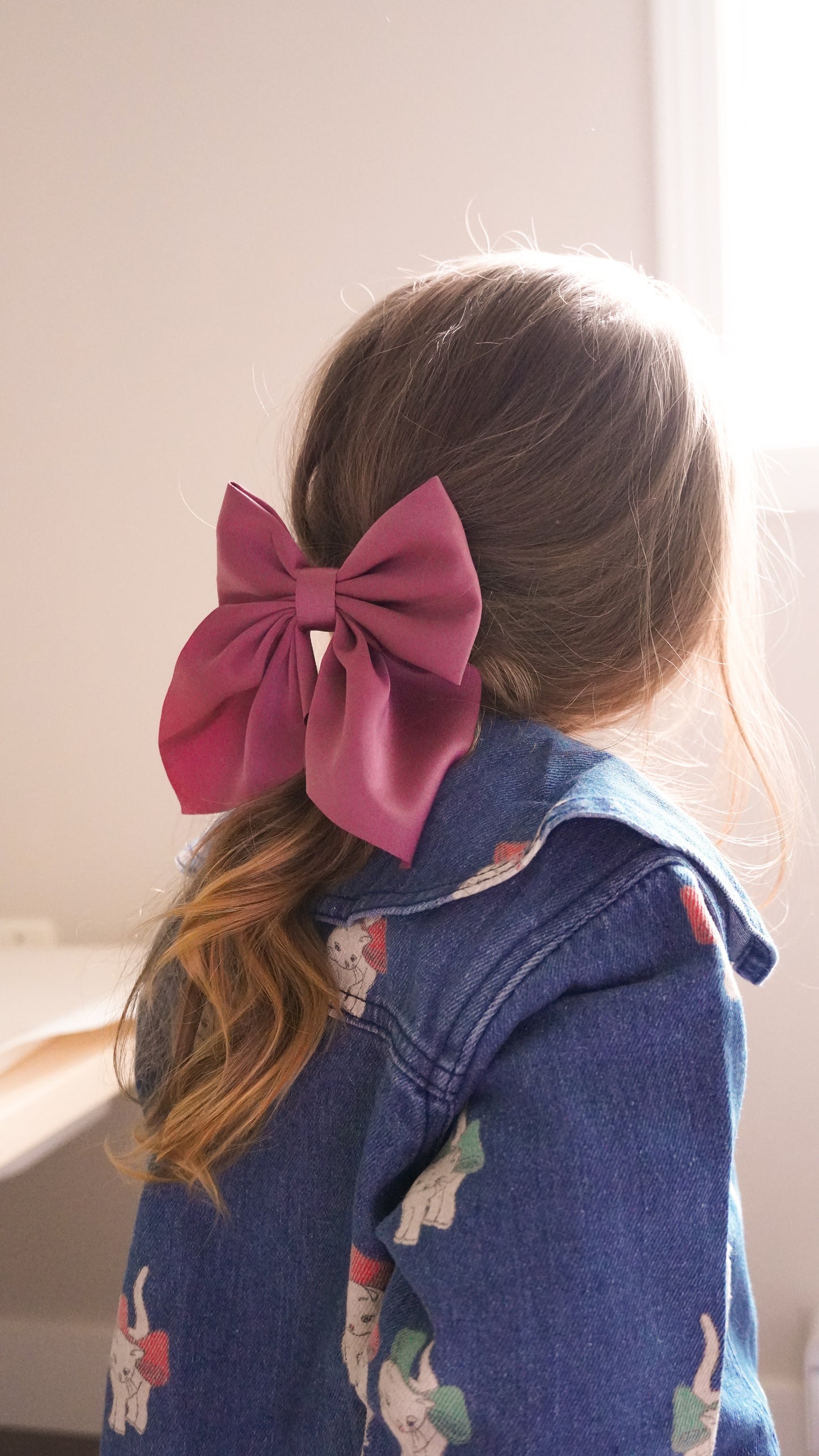 Large Satin Bow