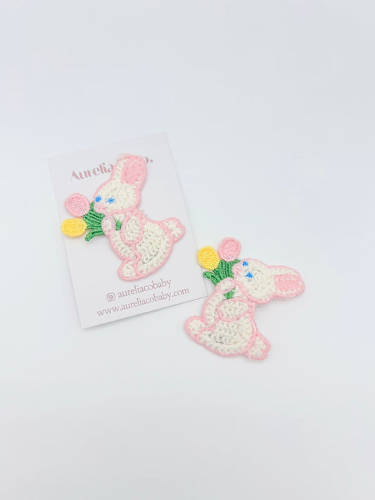 Easter Rabbit Barrette