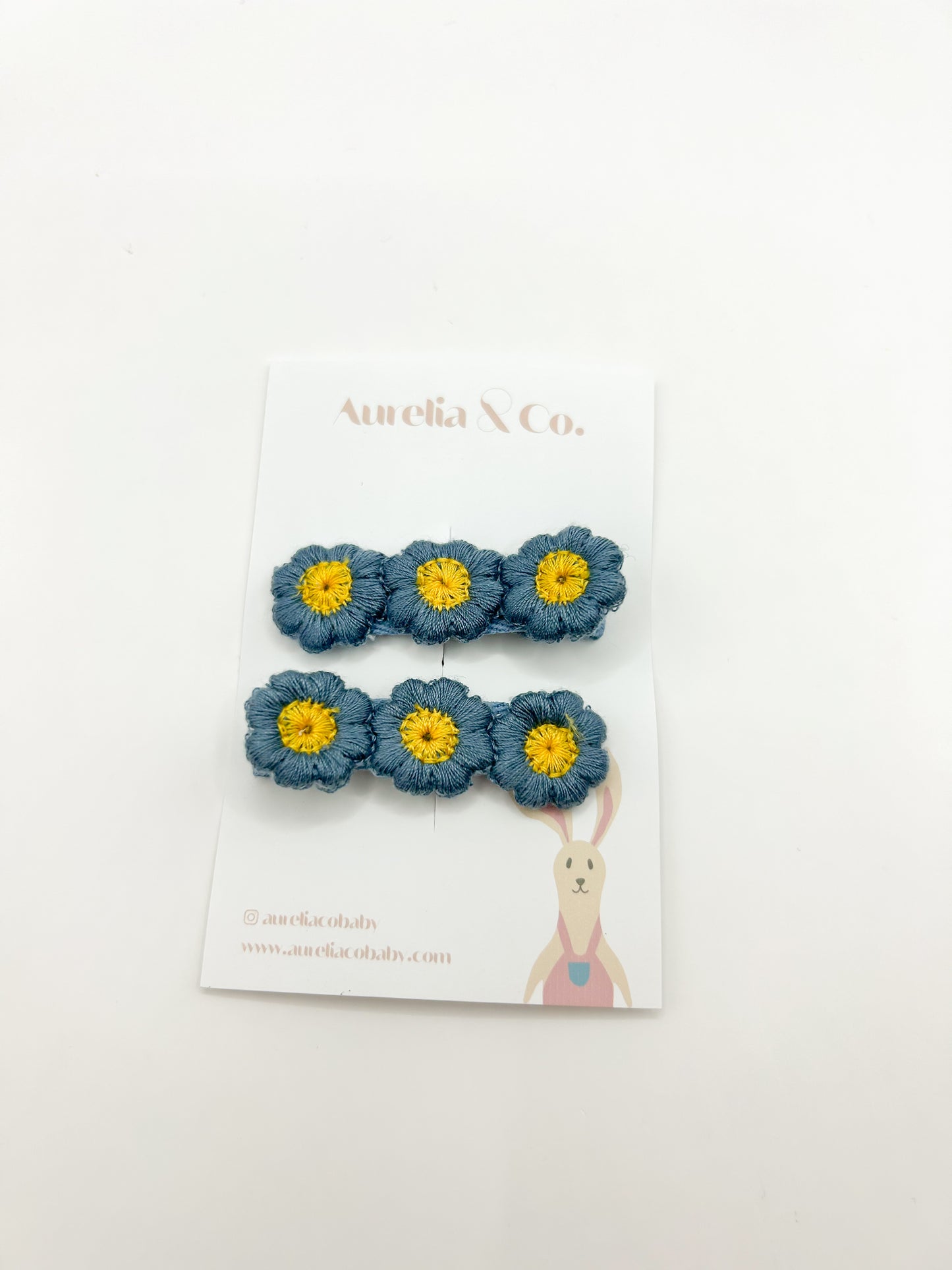 Flower Trio Clips