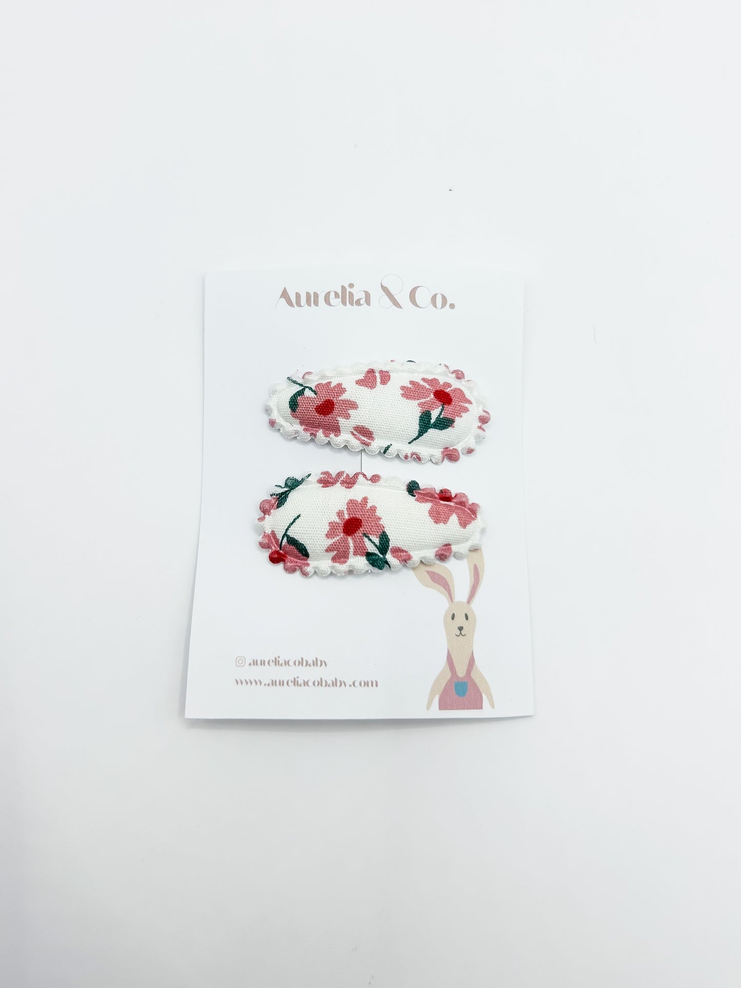 Mini Floral Barrettes