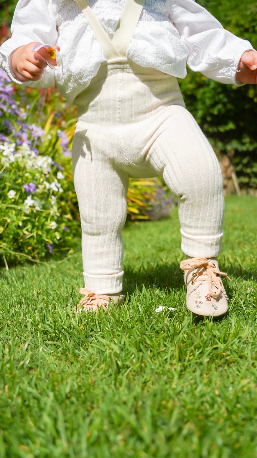 Stretchy Suspender Leggings
