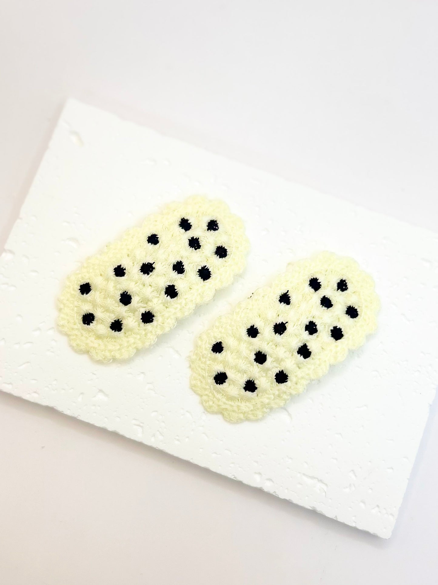 Handcrafted Crochet Hair Barrettes