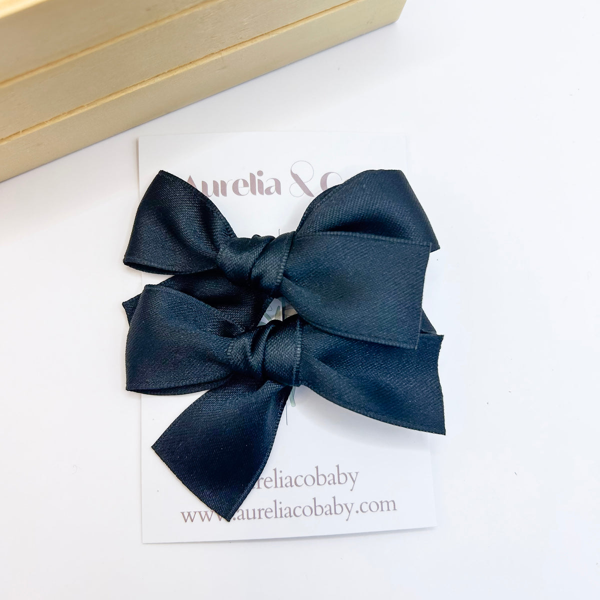 Satin Bows Clips
