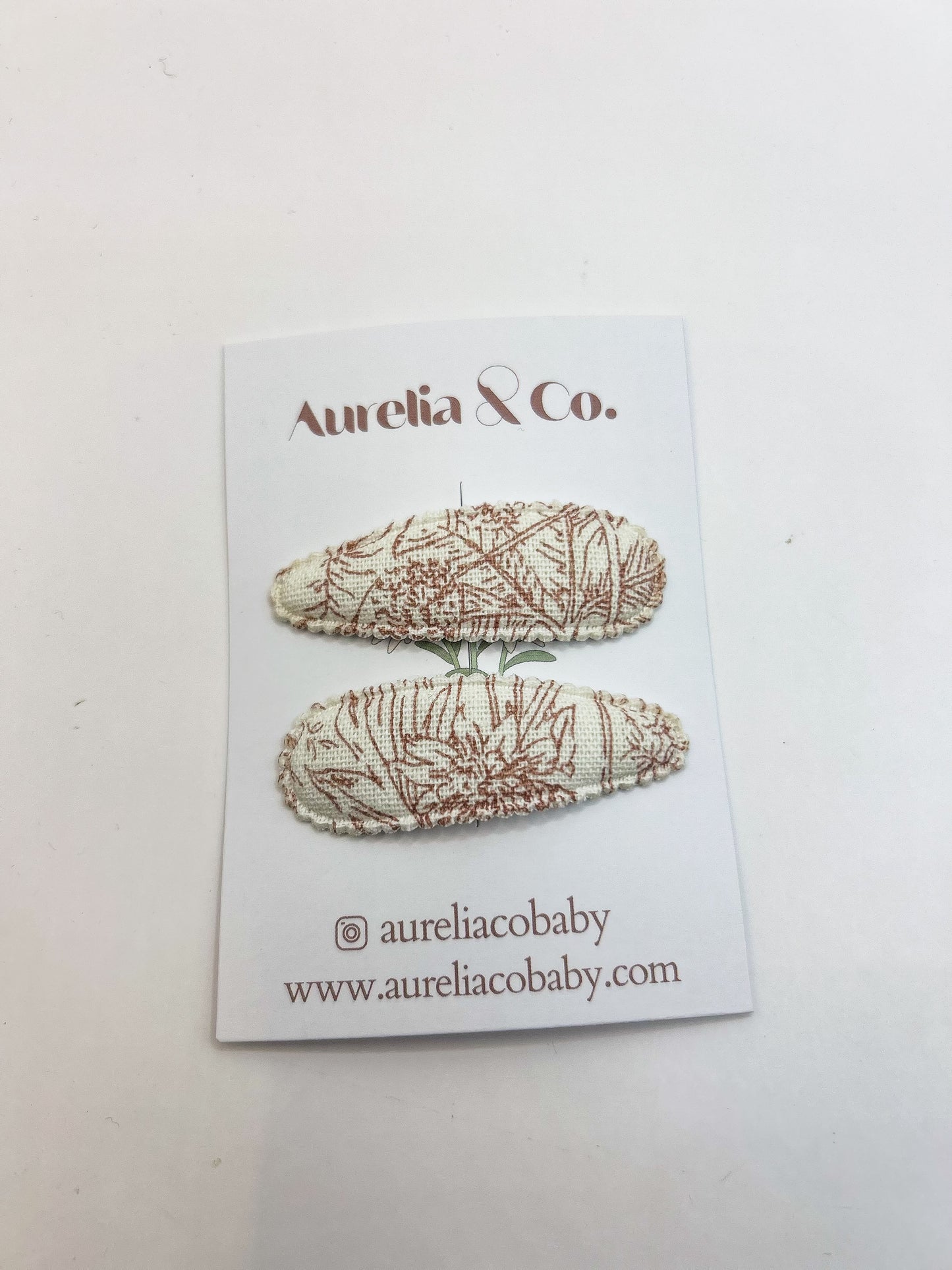 Tropic Floral Hair Barrettes