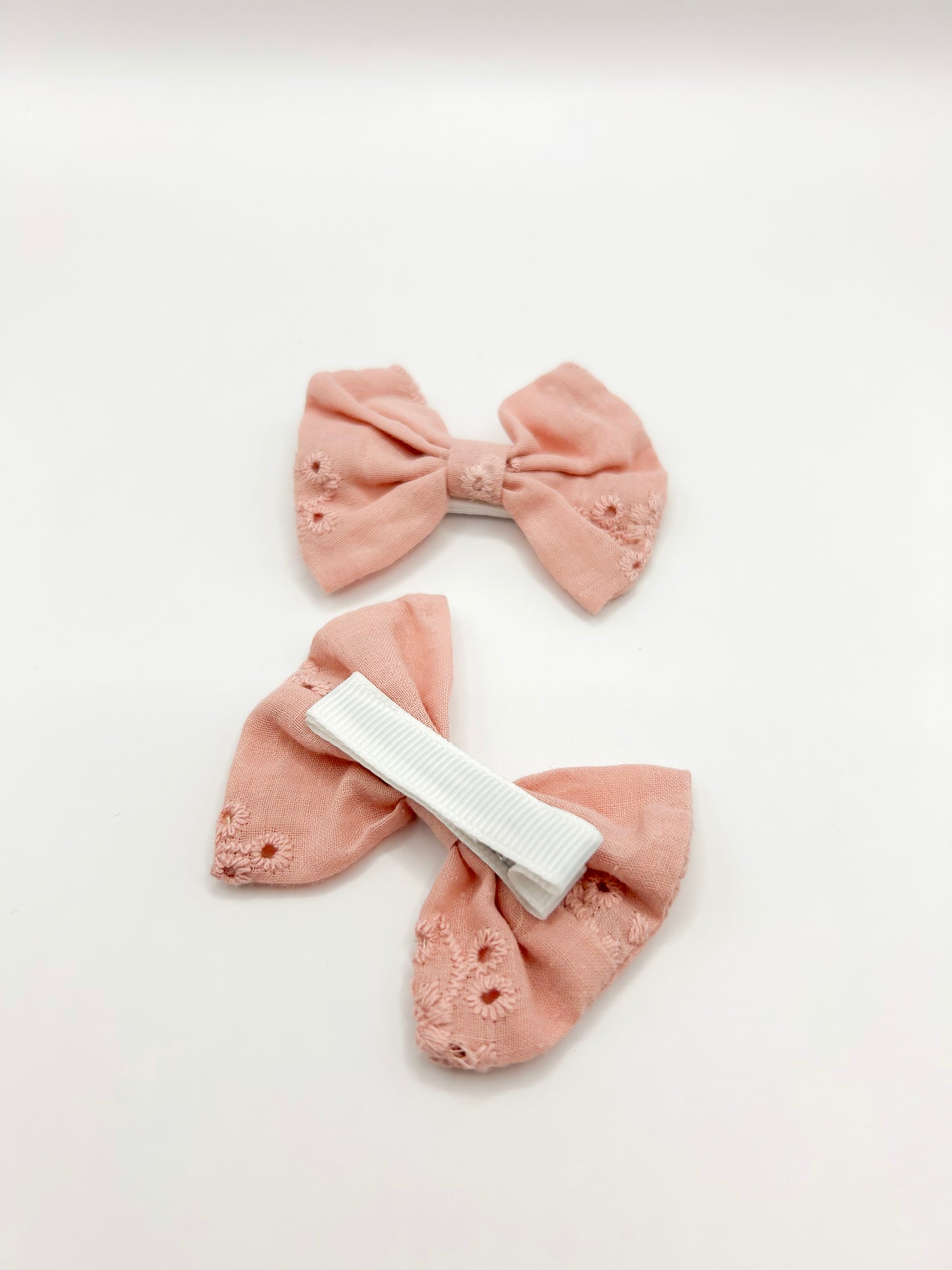 Cotton Pigtail Bows