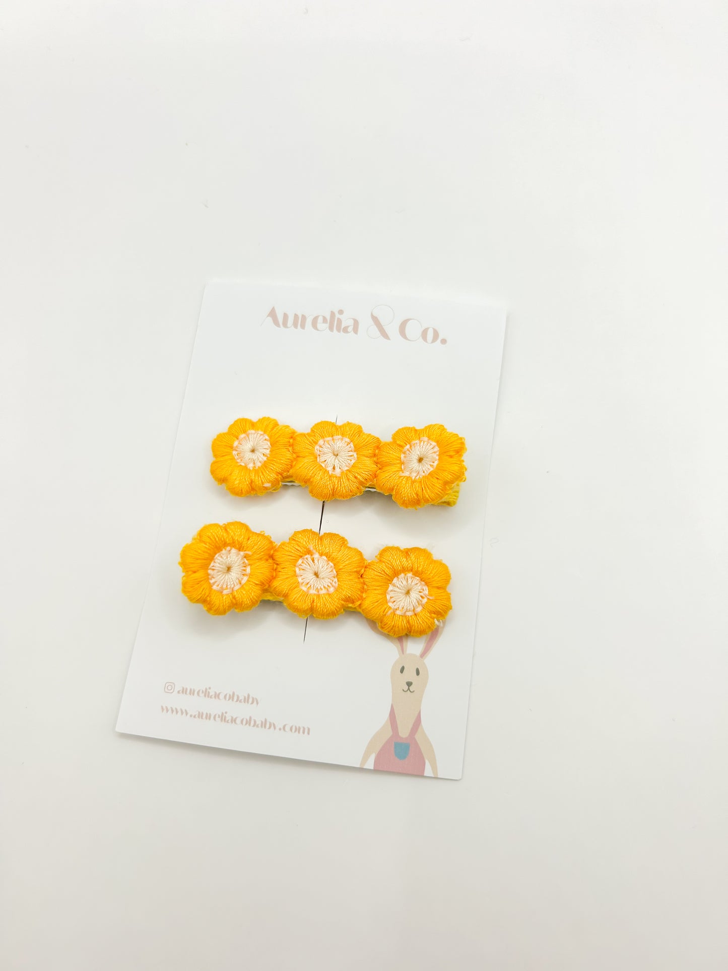 Flower Trio Clips