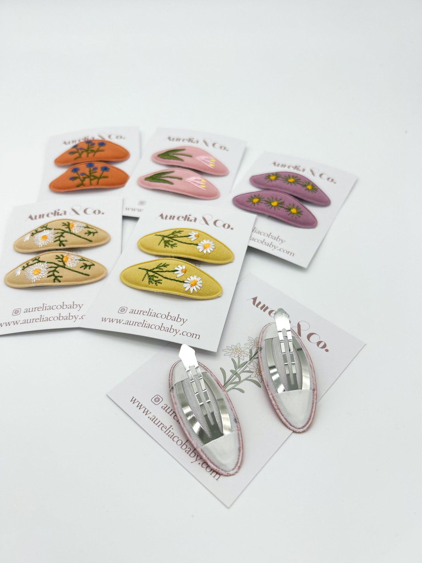 Spring Florals Barrettes