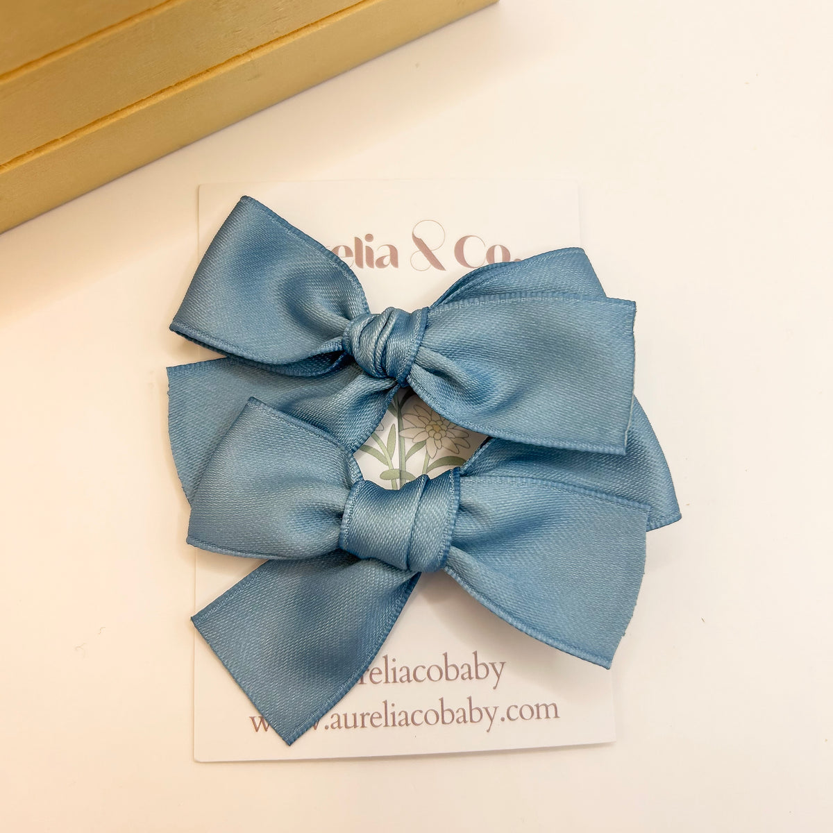 Satin Bows Clips