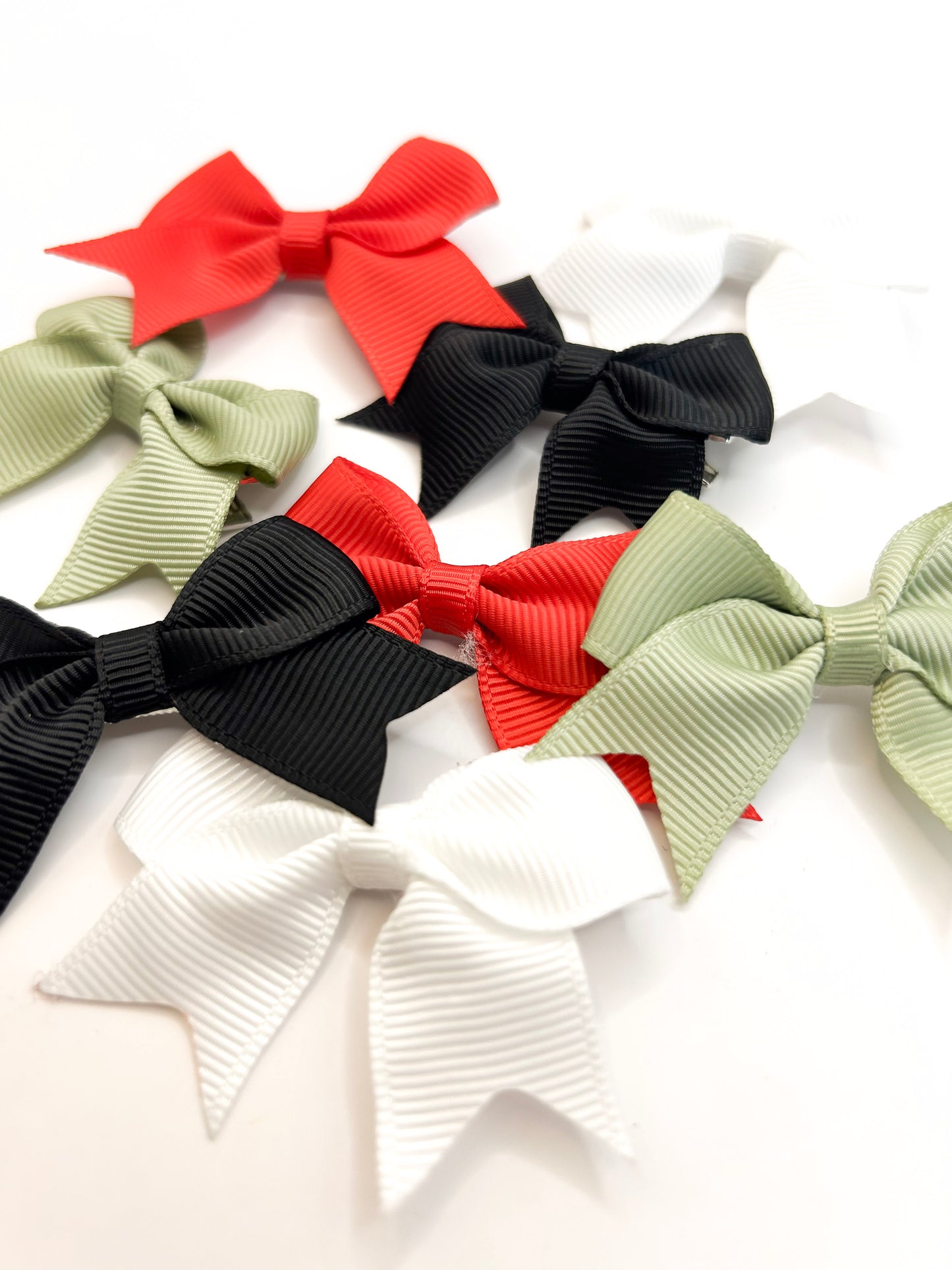 Holiday Grosgrain Bows