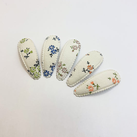 Ditsy Floral Hair Barrettes