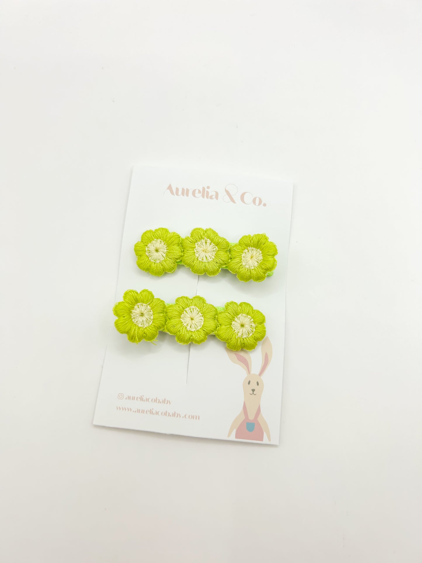Flower Trio Clips