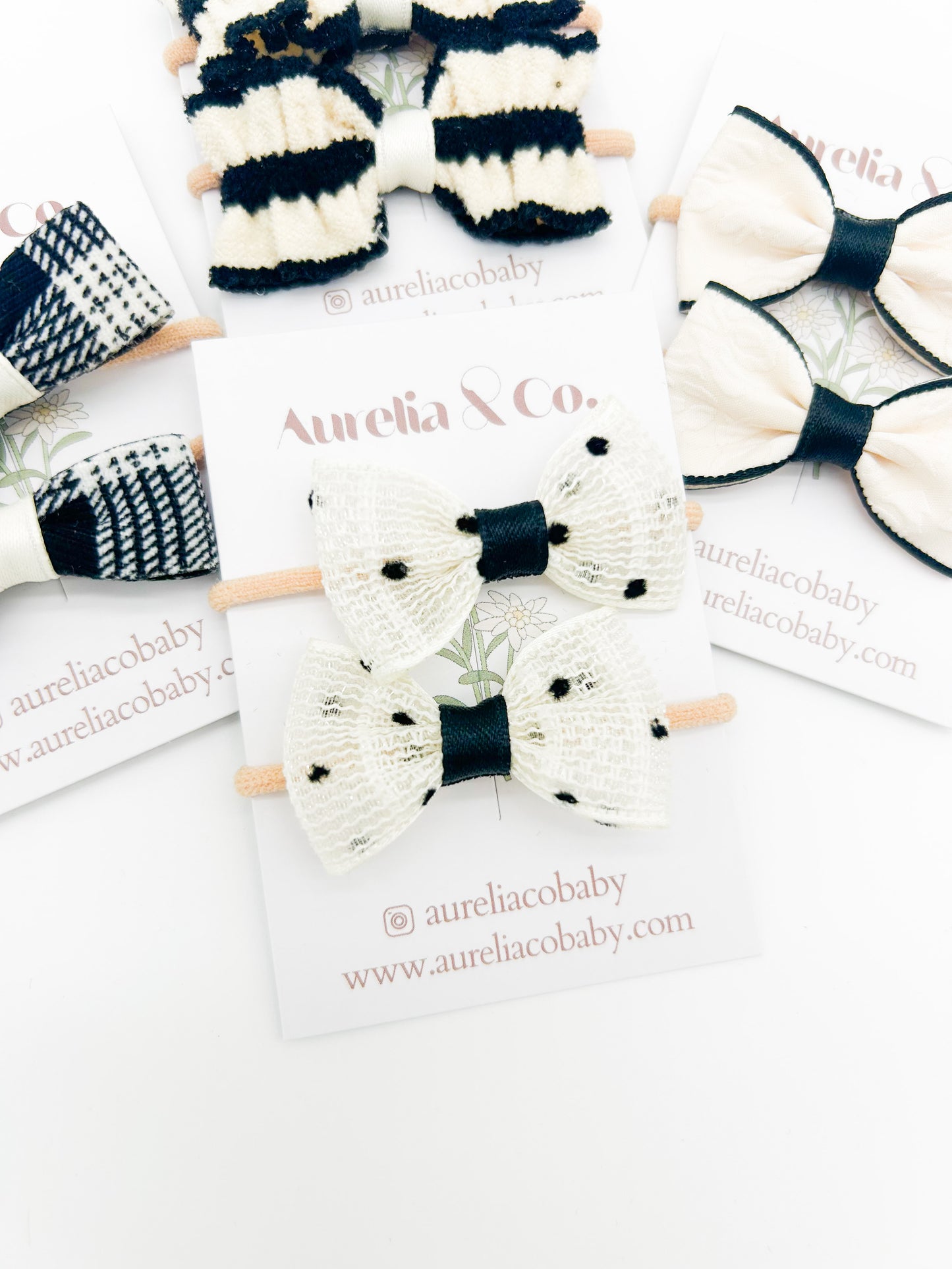 Mini Hair Tie Bows