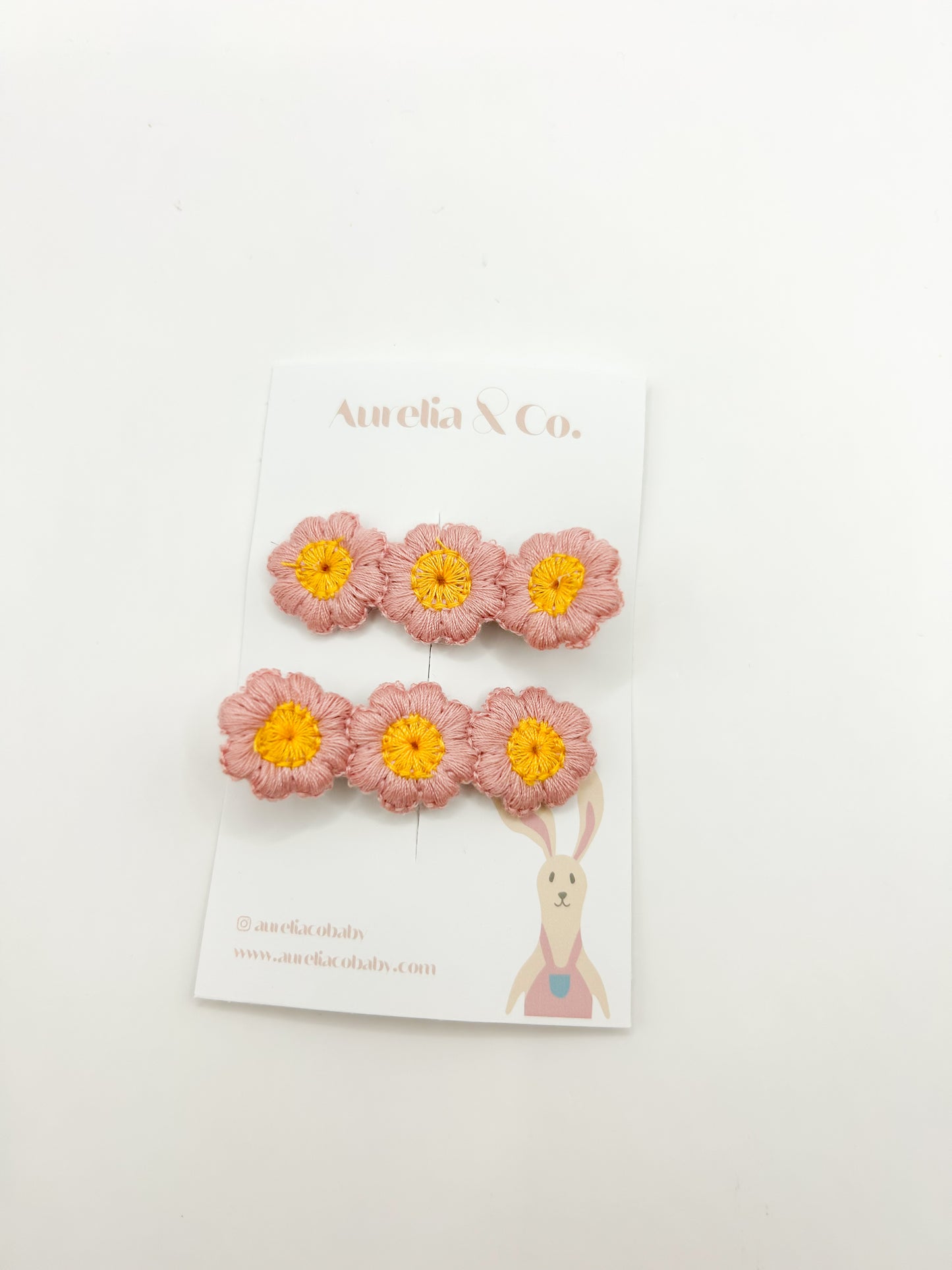 Flower Trio Clips