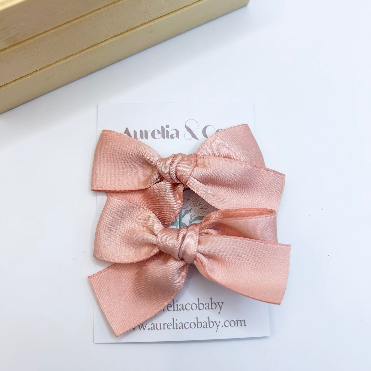 Satin Bows Clips