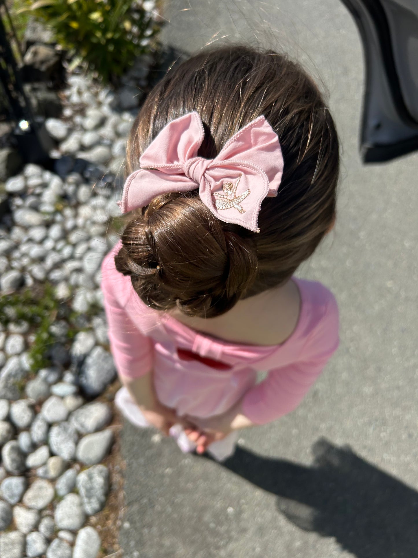 Ballerina Hair Bow