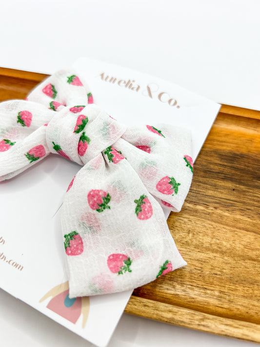 Pink Medium Bows