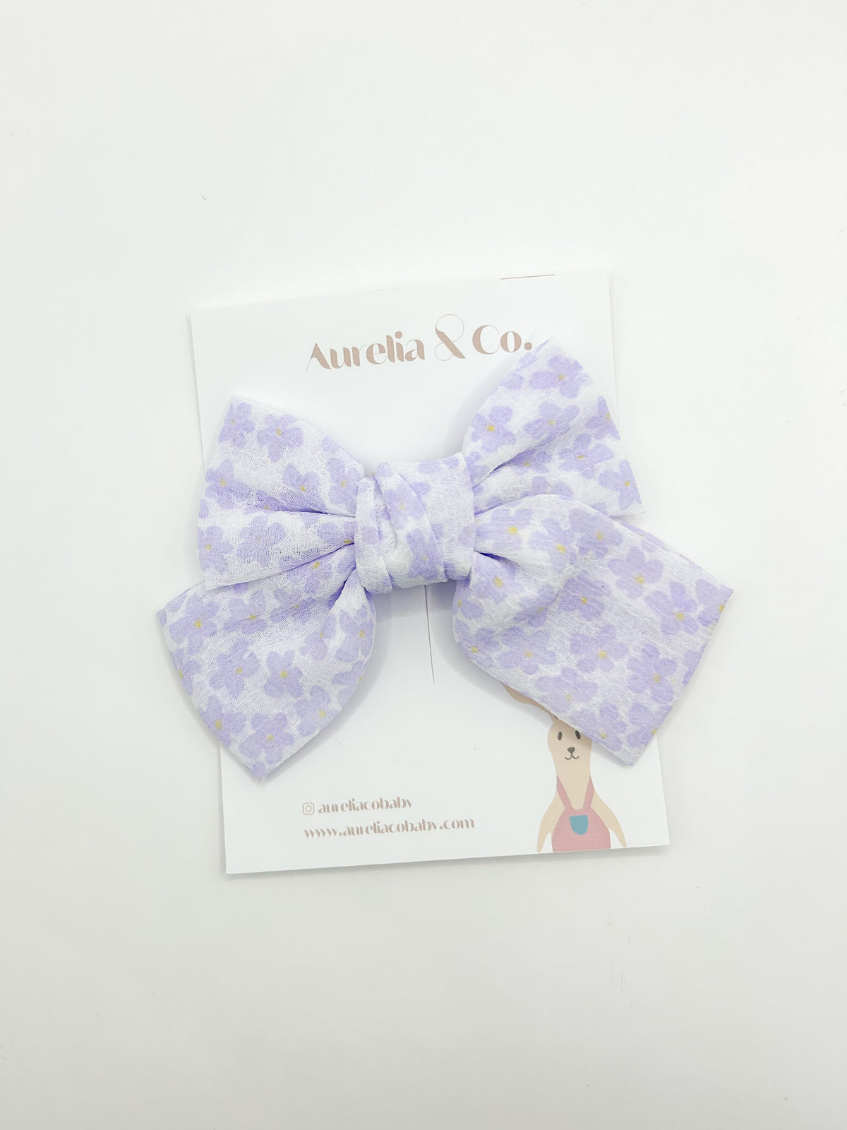 Purple Medium Bows