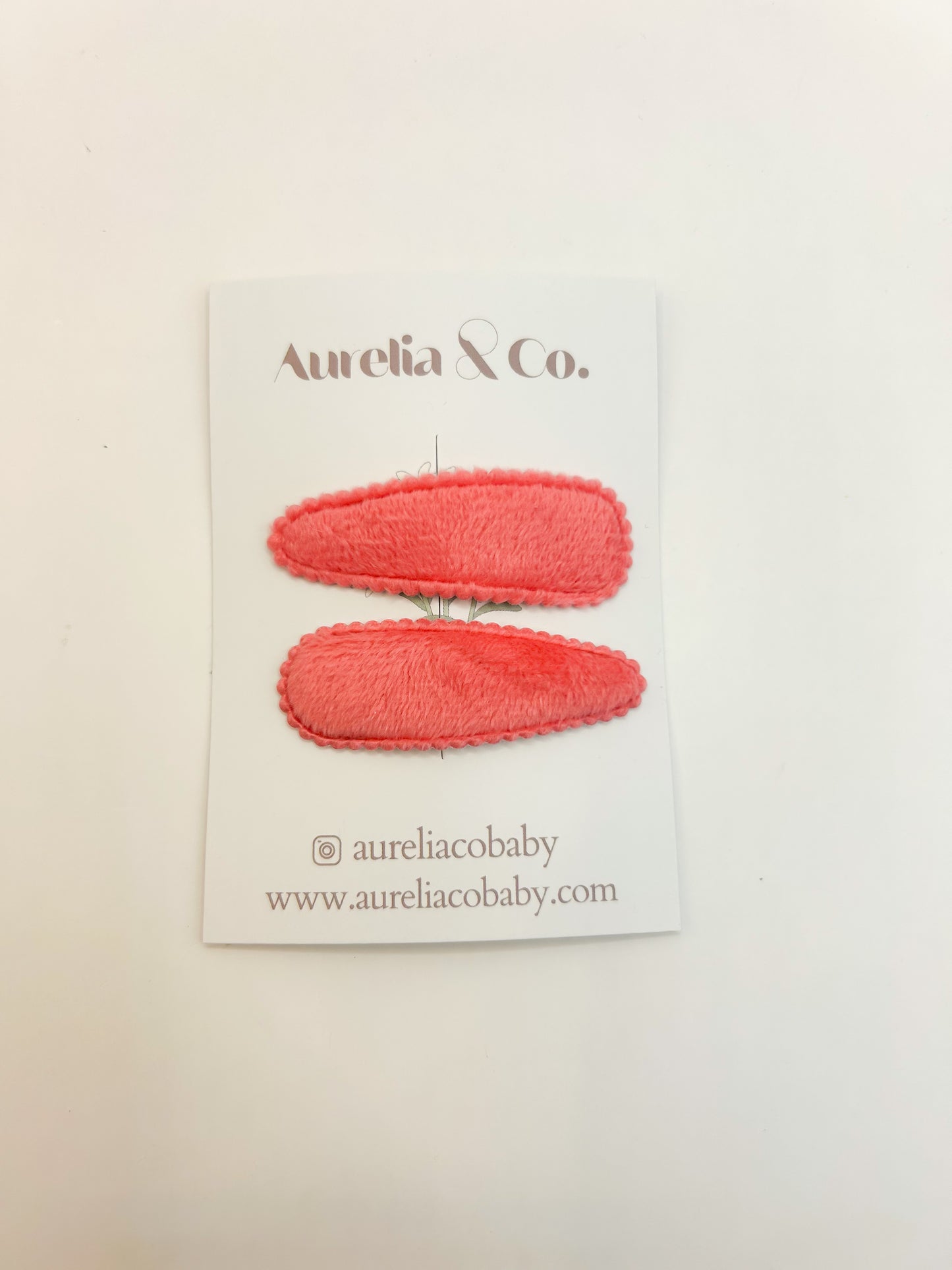 Plush Touch Barrettes